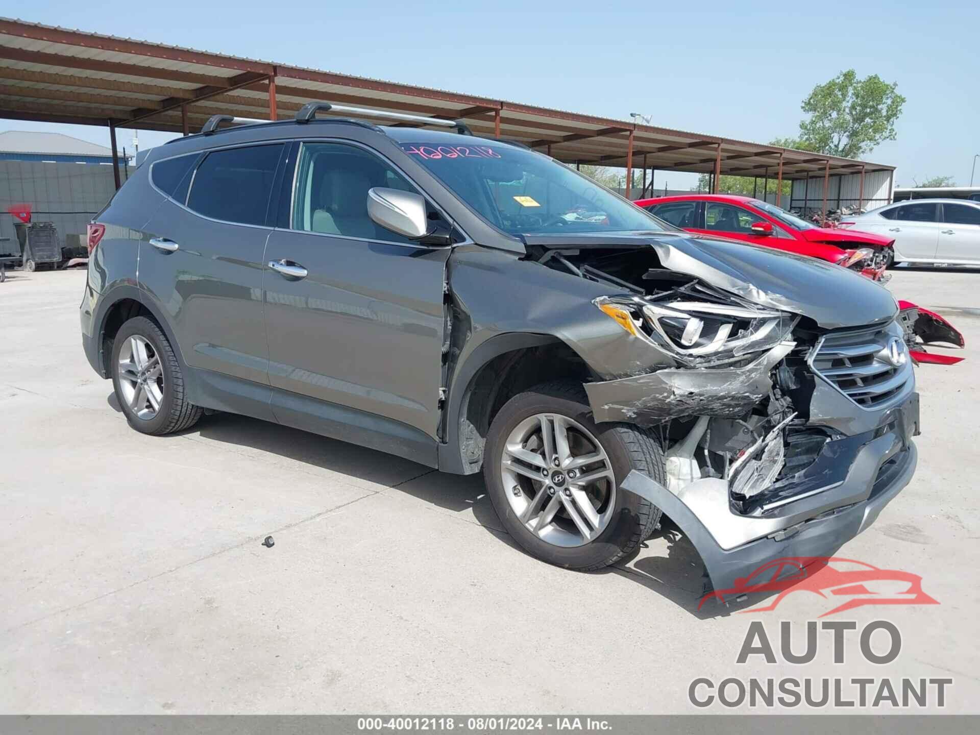 HYUNDAI SANTA FE SPORT 2018 - 5XYZU3LB0JG525193