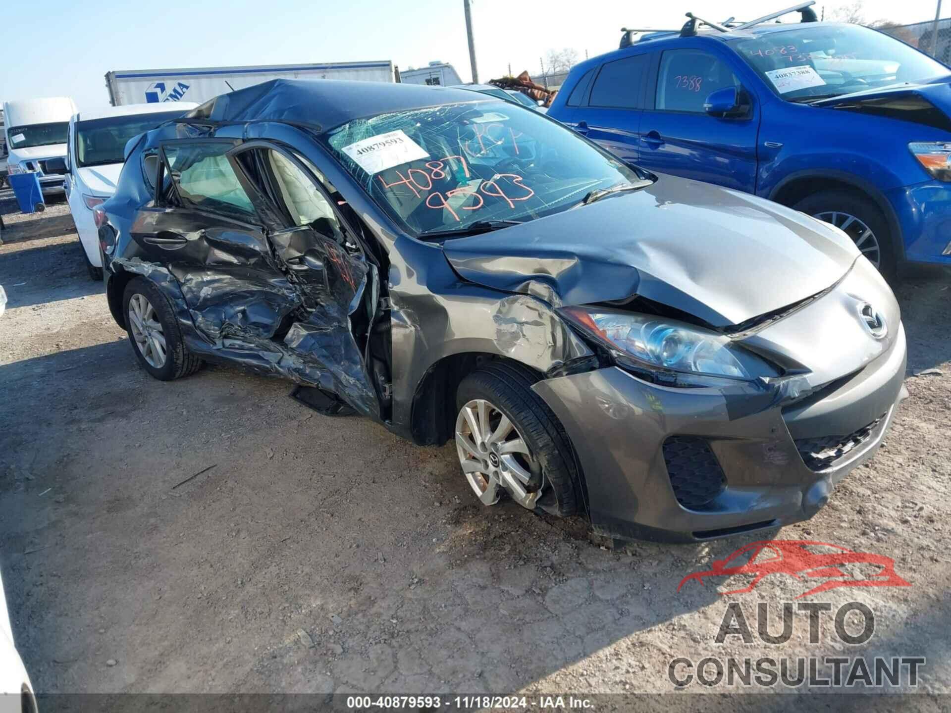 MAZDA MAZDA3 2013 - JM1BL1LP8D1834595