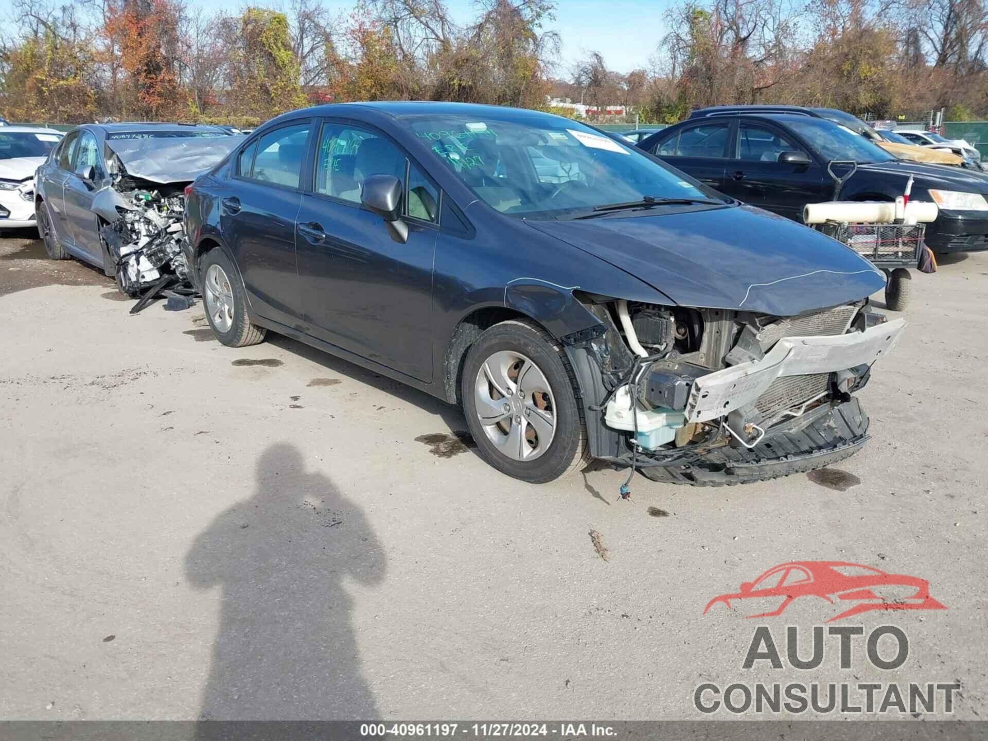 HONDA CIVIC 2013 - 19XFB2E50DE007581