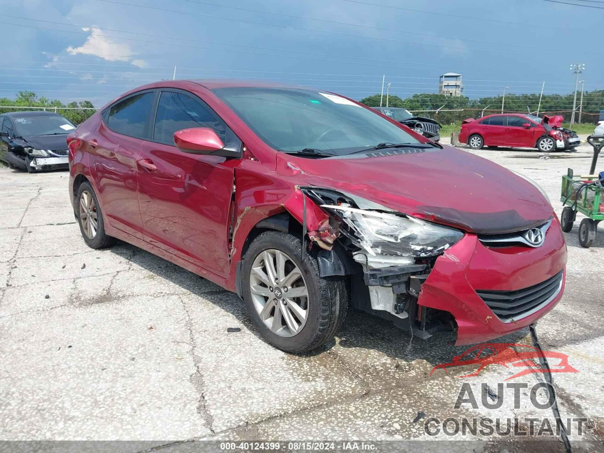 HYUNDAI ELANTRA 2016 - 5NPDH4AE0GH704689