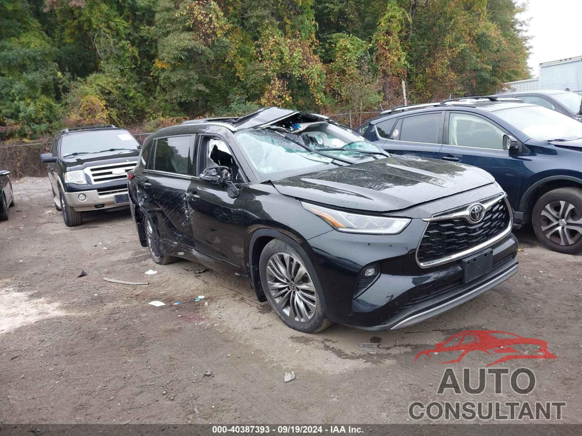 TOYOTA HIGHLANDER 2021 - 5TDFZRBH8MS143188