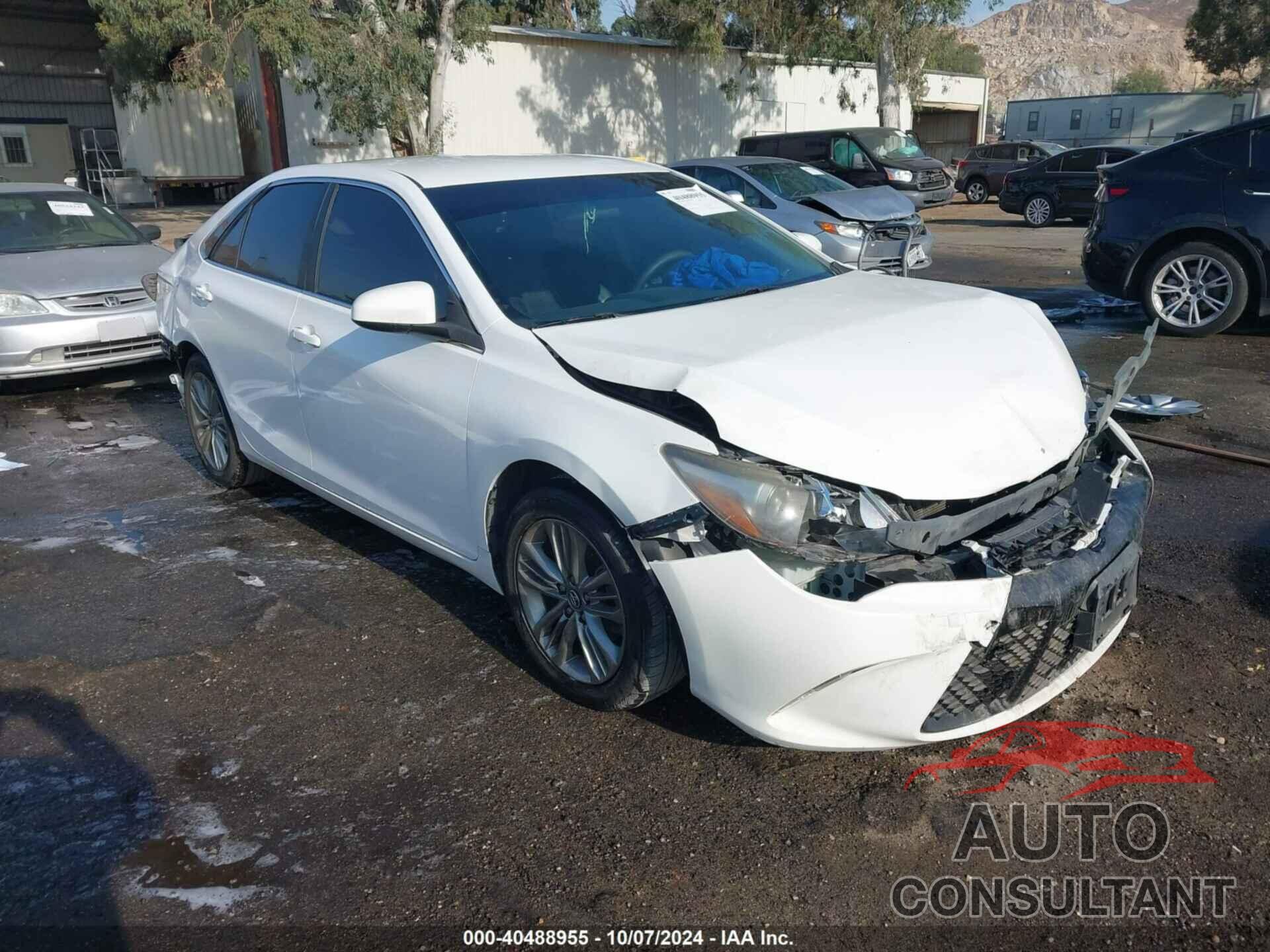 TOYOTA CAMRY 2017 - 4T1BF1FK8HU356413