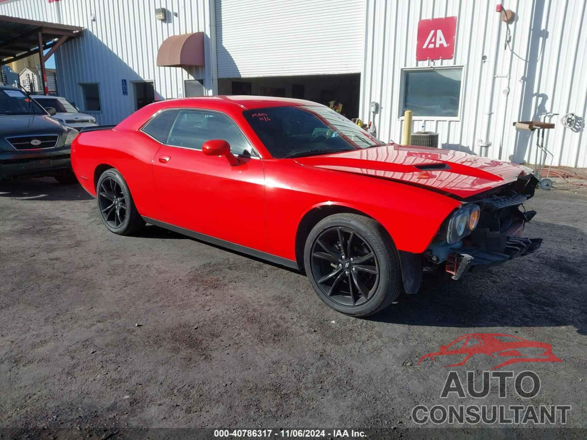 DODGE CHALLENGER 2018 - 2C3CDZAG9JH288636