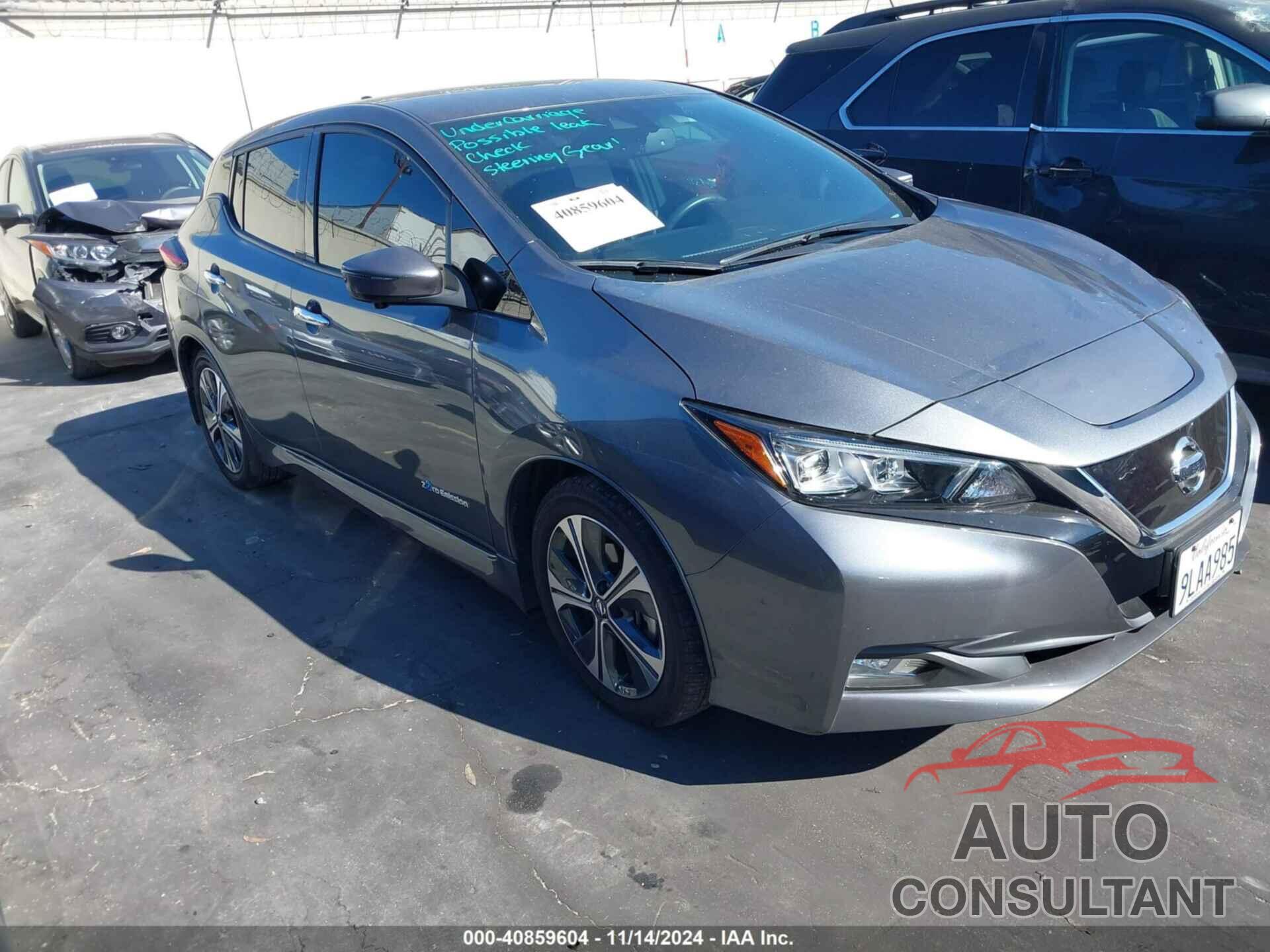 NISSAN LEAF 2019 - 1N4AZ1CP0KC307300