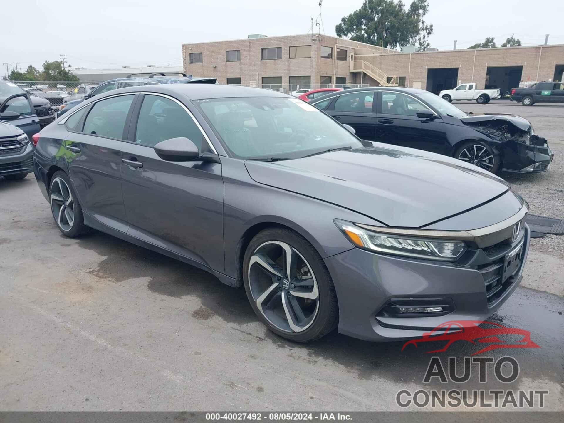 HONDA ACCORD 2018 - 1HGCV1F34JA240509