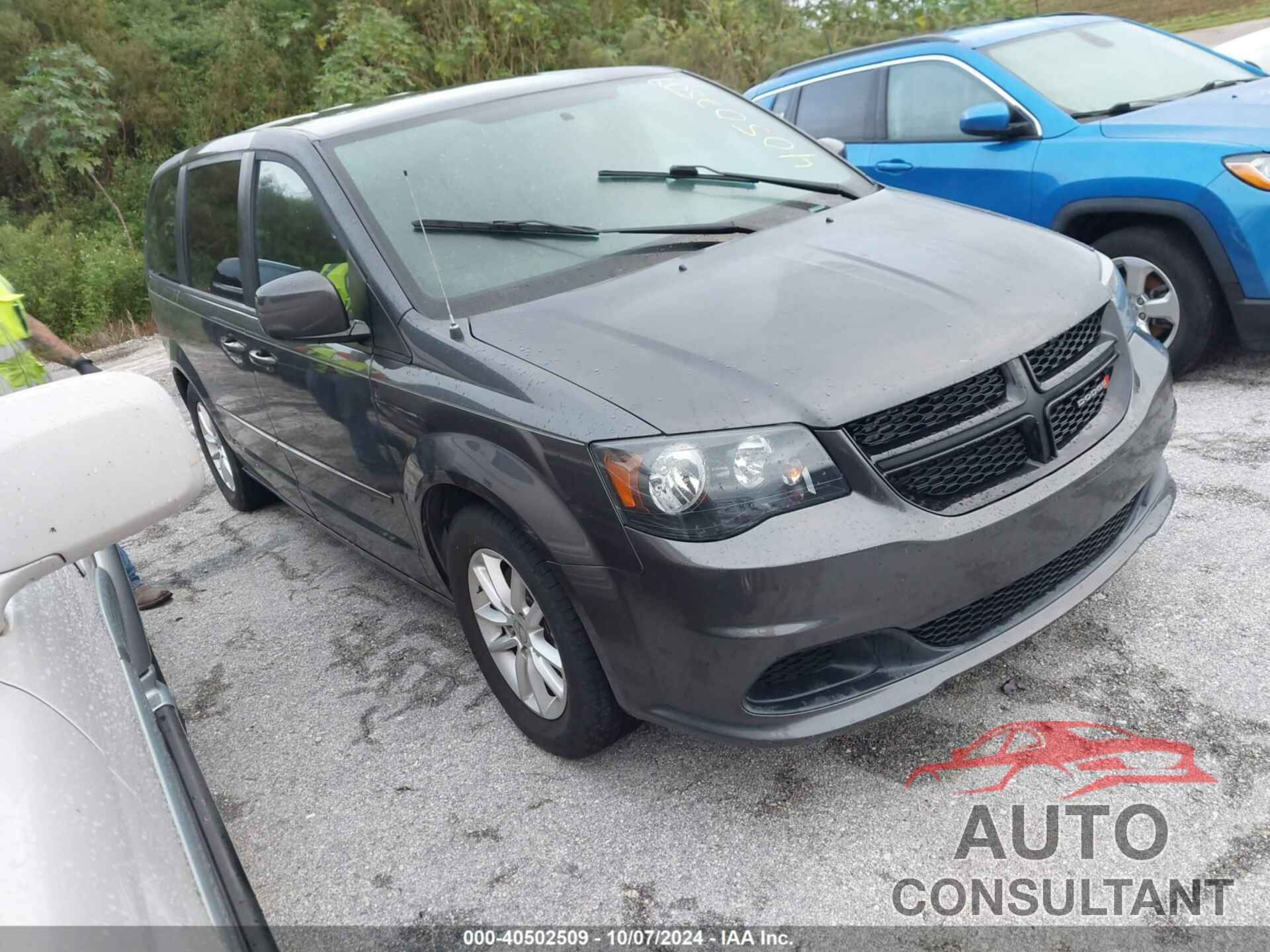 DODGE GRAND CARAVAN 2016 - 2C4RDGBGXGR195149