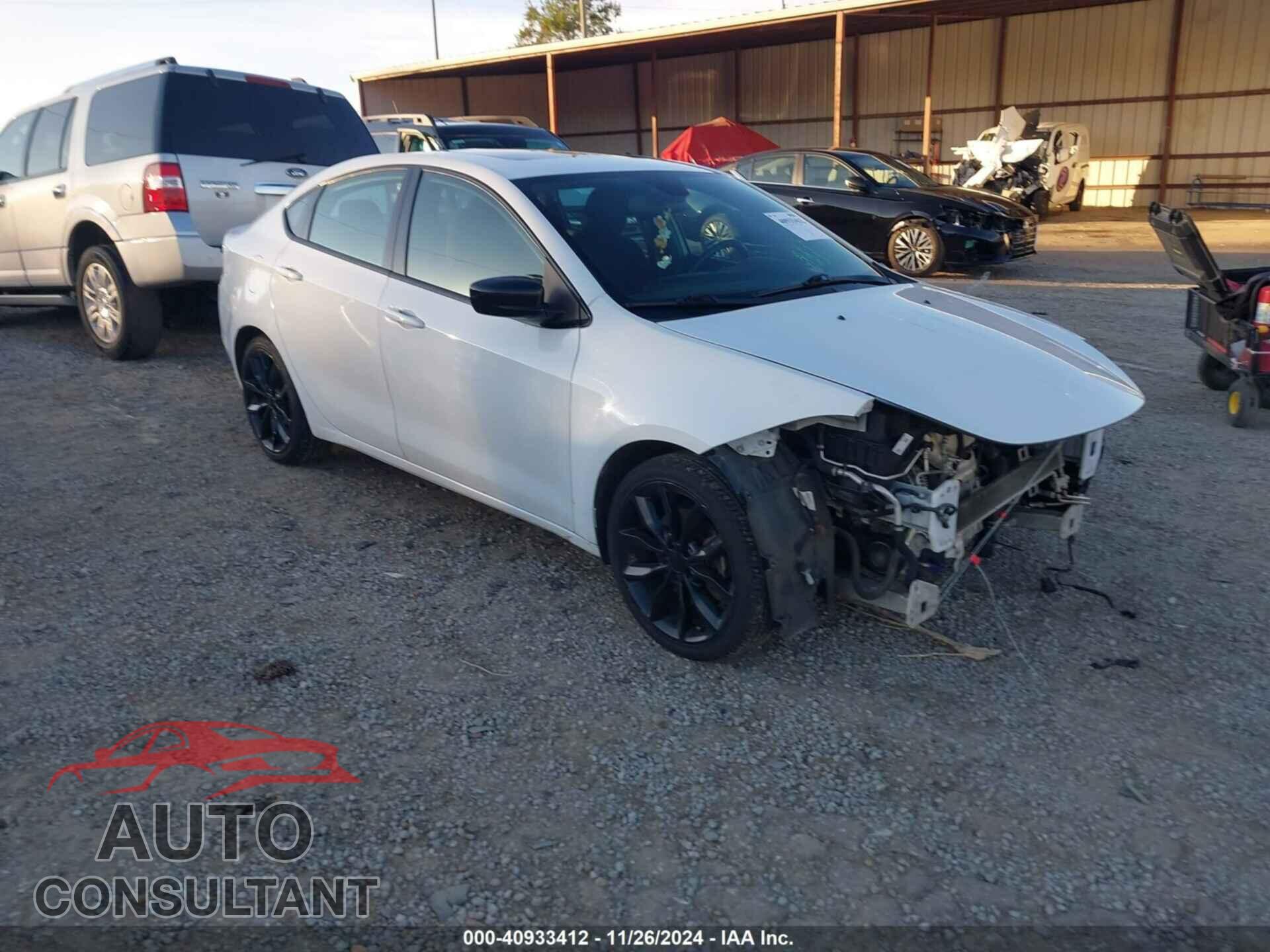 DODGE DART 2016 - 1C3CDFFA4GD791256