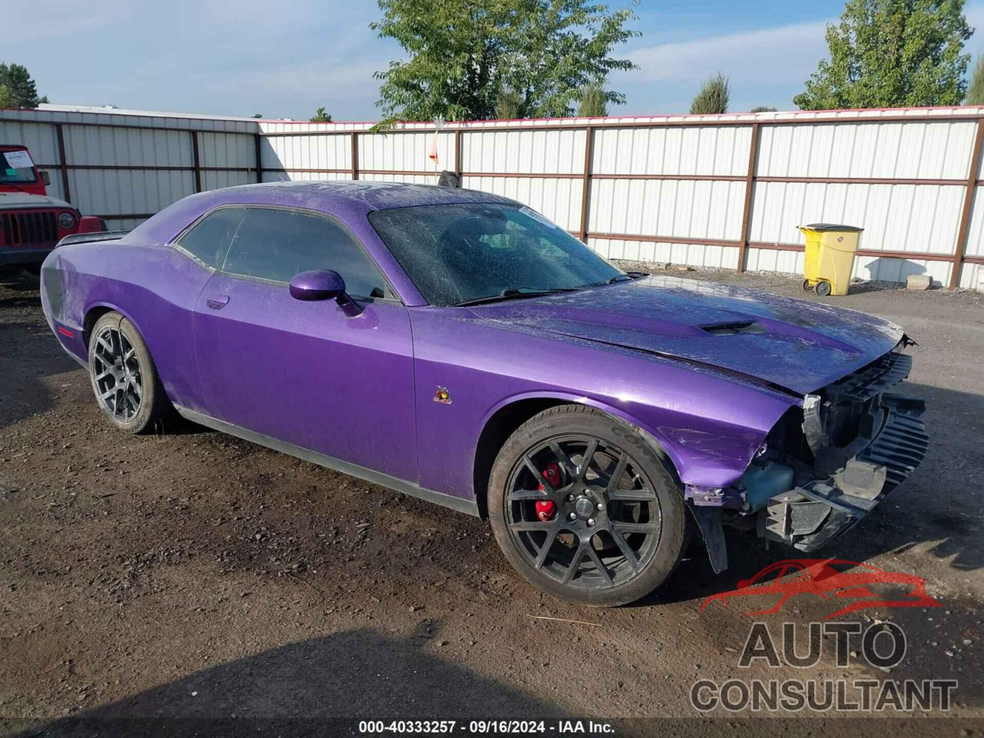 DODGE CHALLENGER 2016 - 2C3CDZFJ9GH195211