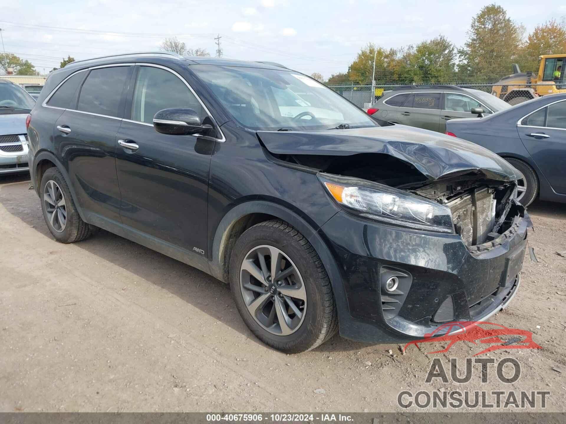 KIA SORENTO 2019 - 5XYPHDA56KG503912