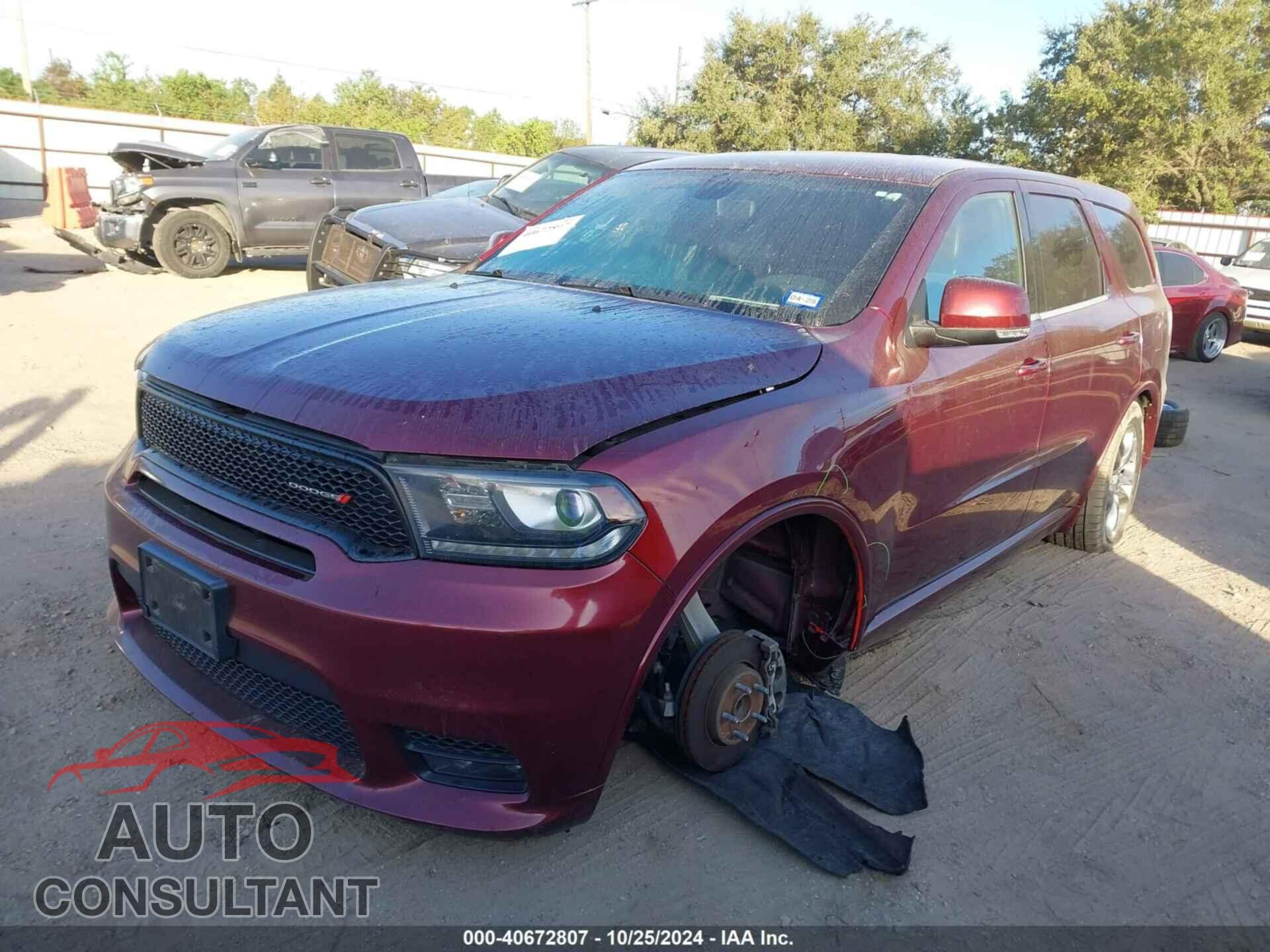 DODGE DURANGO 2019 - 1C4RDHDG8KC769459