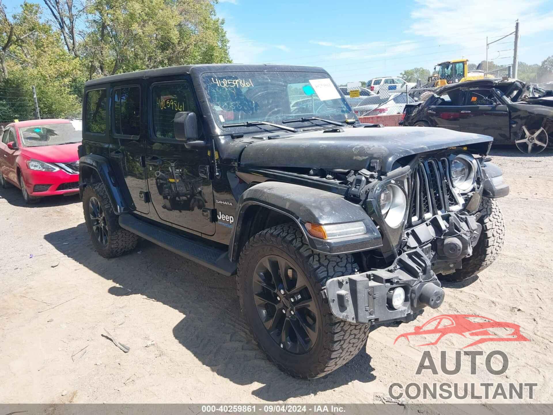 JEEP WRANGLER 4XE 2021 - 1C4JJXP68MW705264