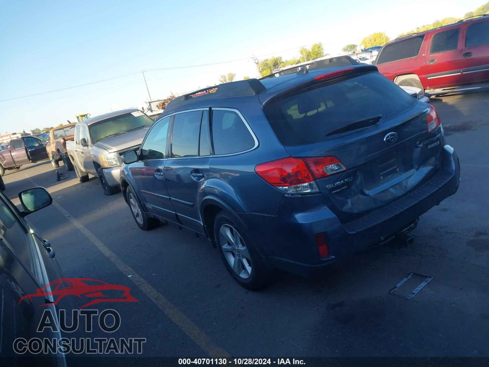 SUBARU OUTBACK 2014 - 4S4BRBLC5E3296411