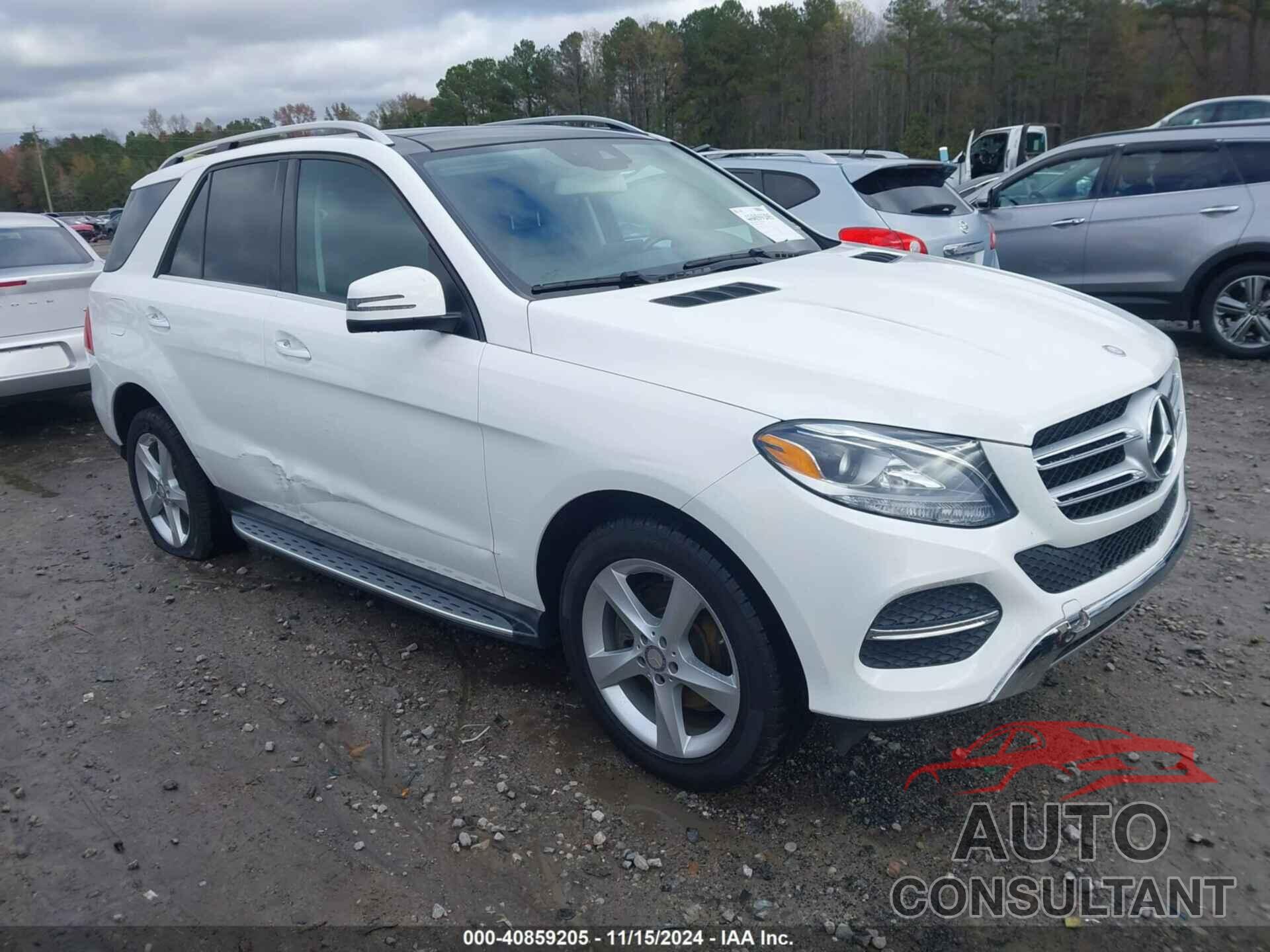 MERCEDES-BENZ GLE 350 2016 - 4JGDA5JB7GA625118