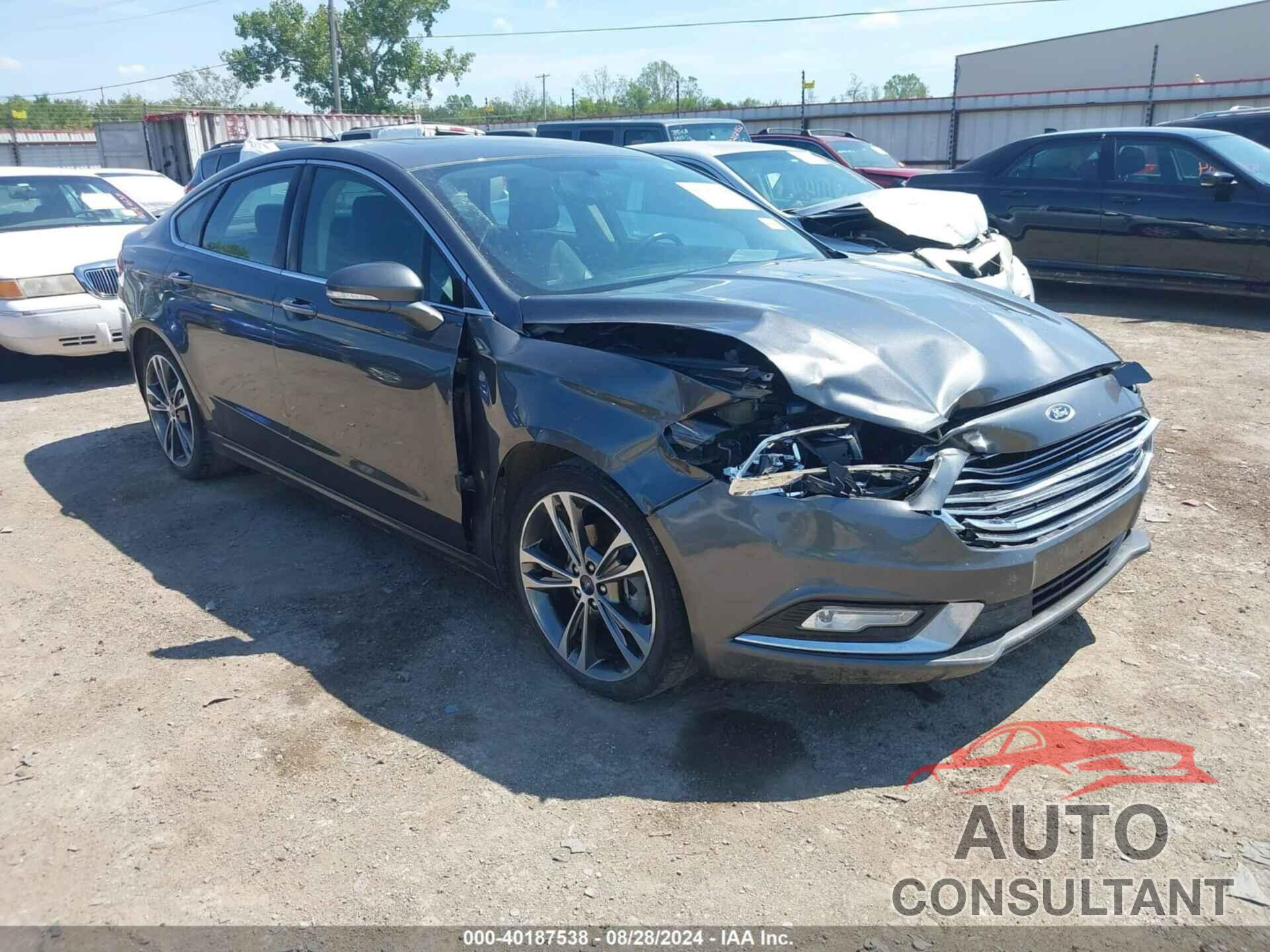 FORD FUSION 2017 - 3FA6P0K91HR252133