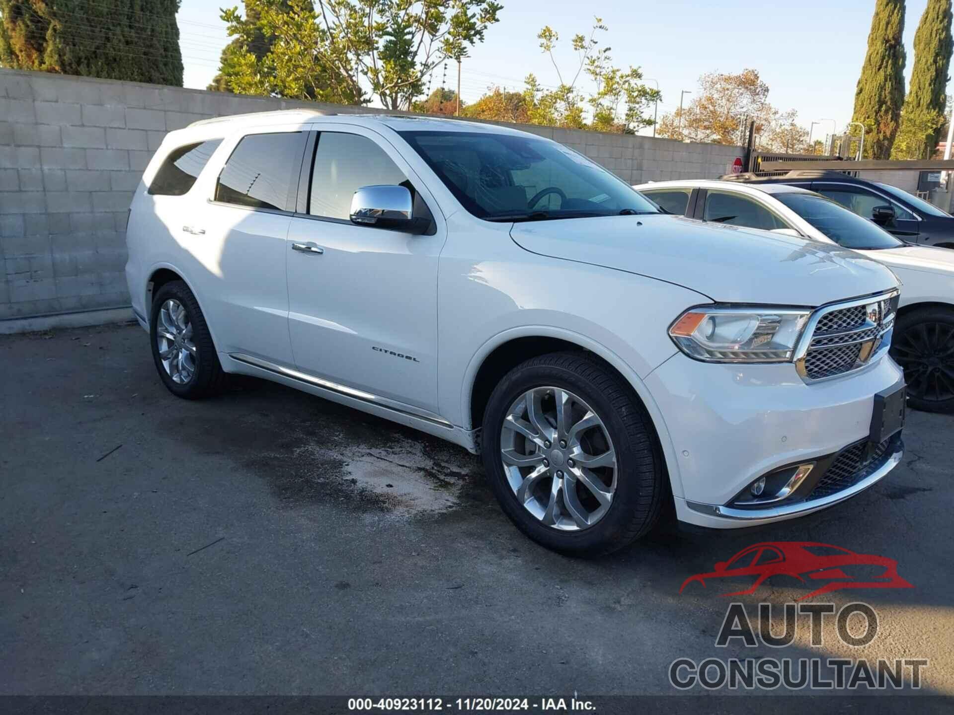 DODGE DURANGO 2018 - 1C4SDHET5JC201312