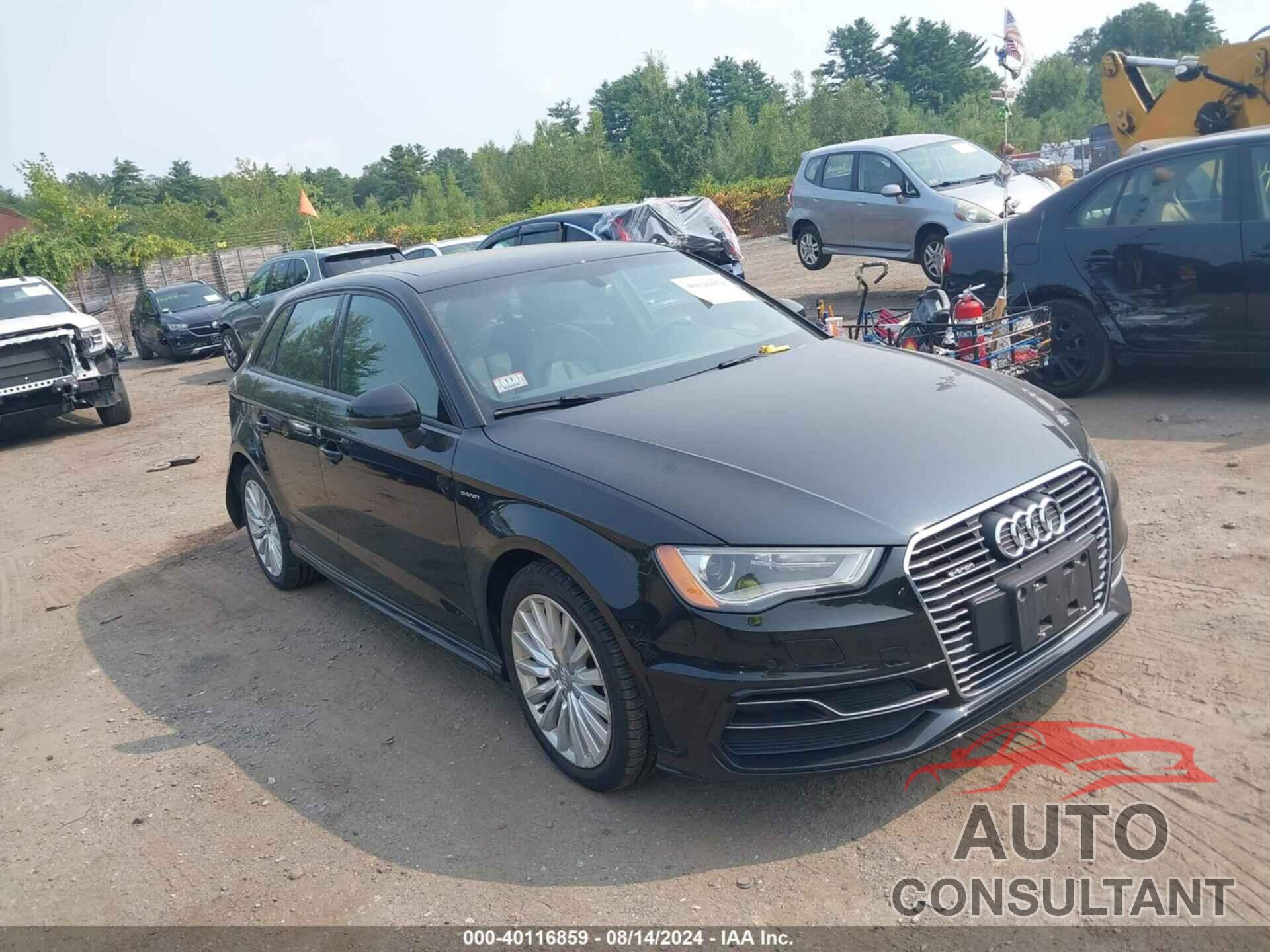 AUDI A3 E-TRON 2016 - WAUUPBFF9GA080307