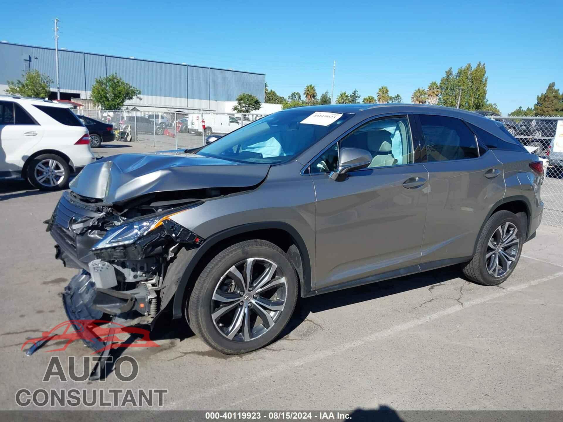 LEXUS RX 350 2017 - 2T2BZMCA1HC131090