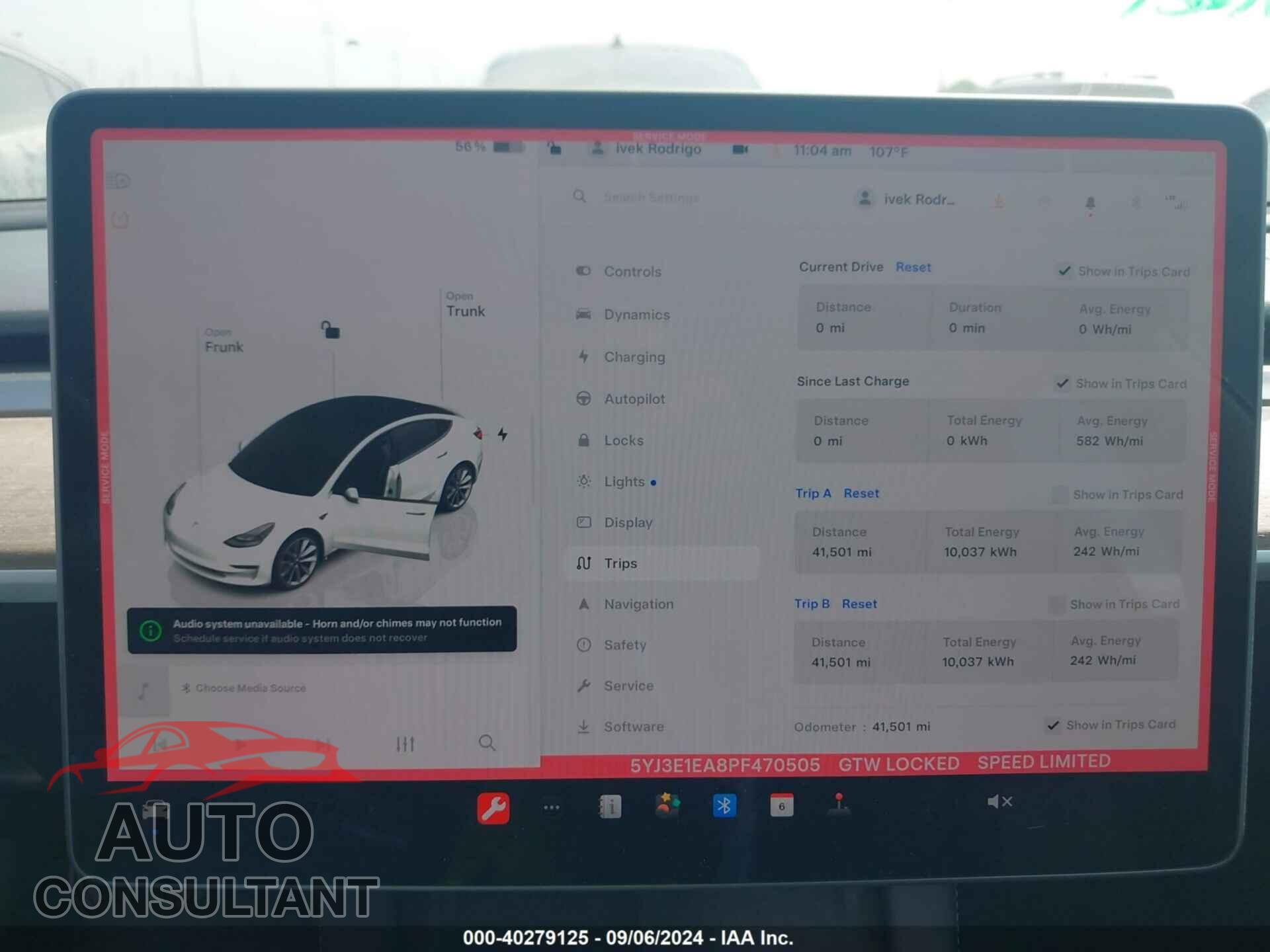 TESLA MODEL 3 2023 - 5YJ3E1EA8PF470505