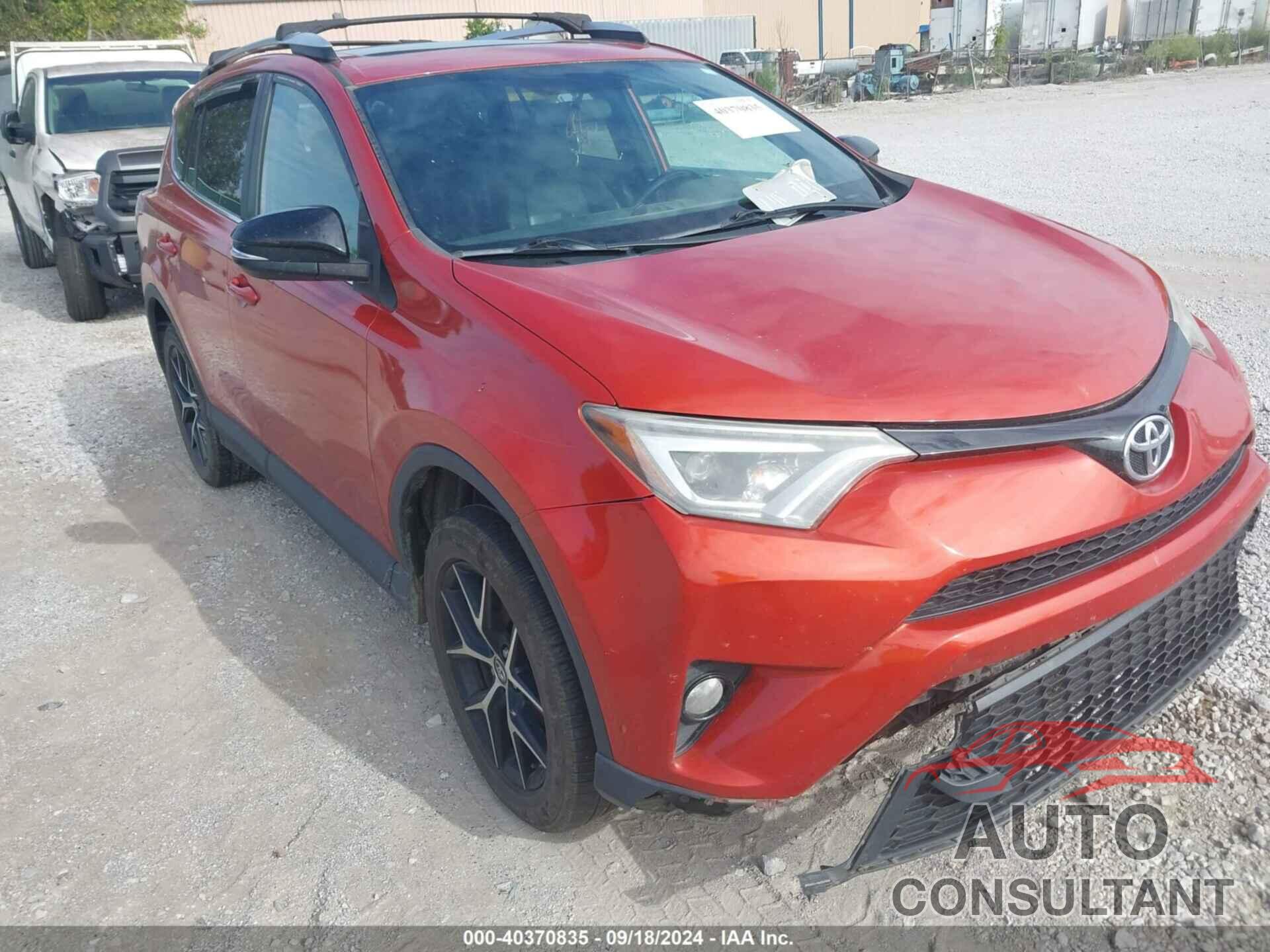 TOYOTA RAV4 2016 - 2T3JFREV7GW444252