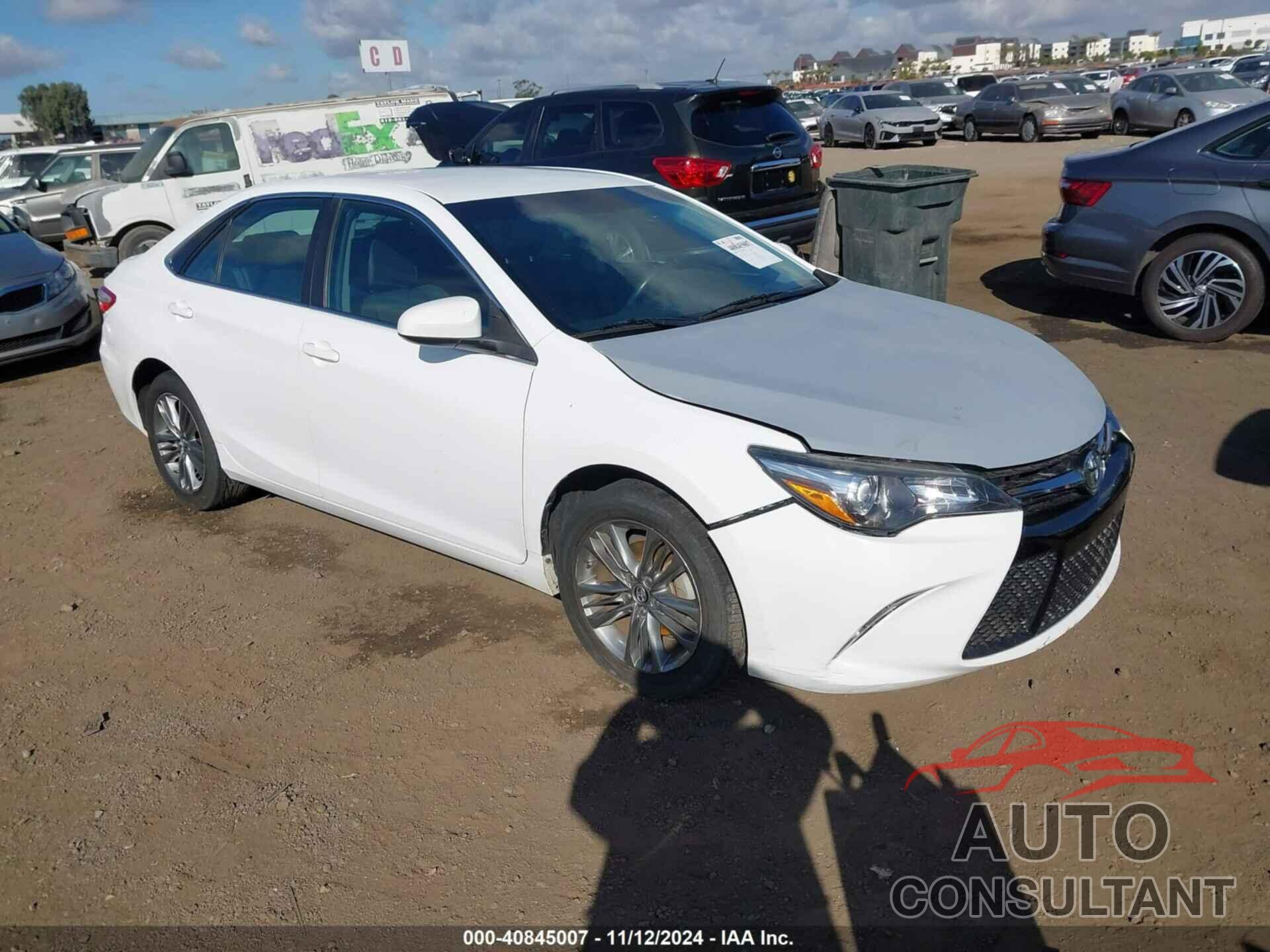 TOYOTA CAMRY 2017 - 4T1BF1FK2HU270305