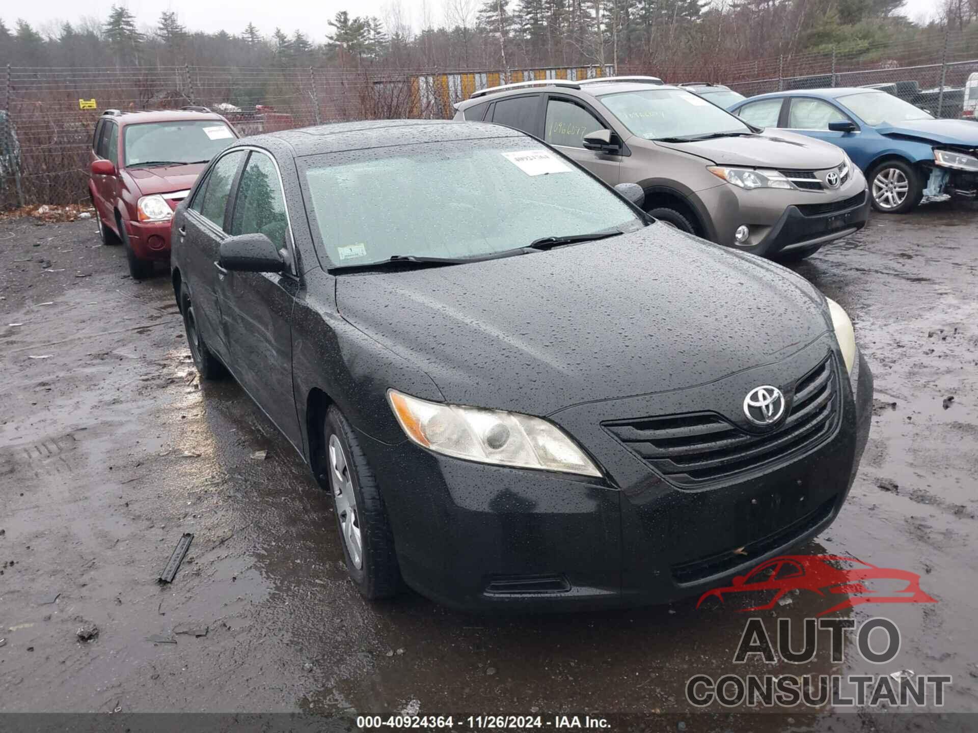 TOYOTA CAMRY 2009 - 4T4BE46K49R066777