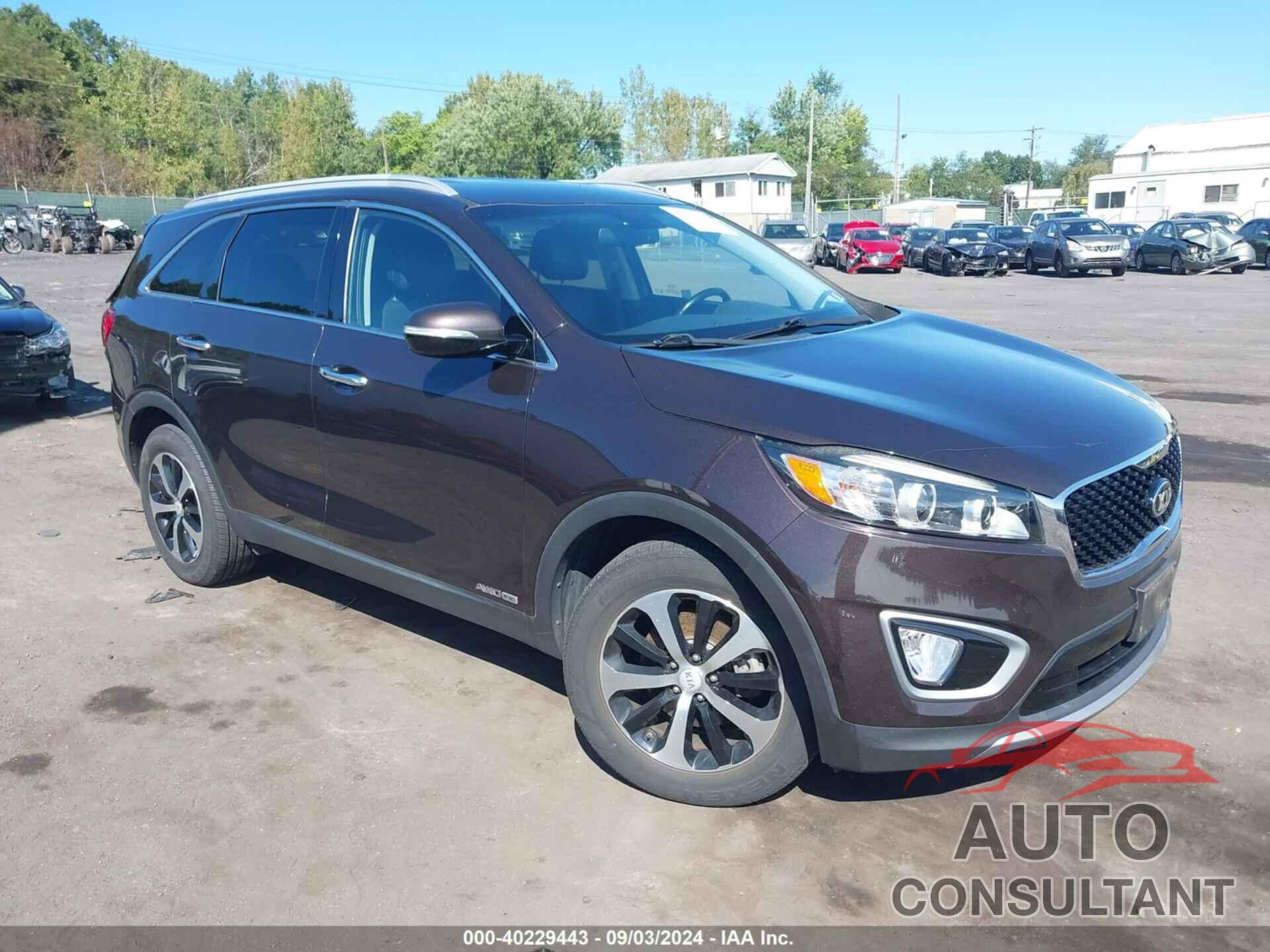 KIA SORENTO 2017 - 5XYPHDA57HG302092