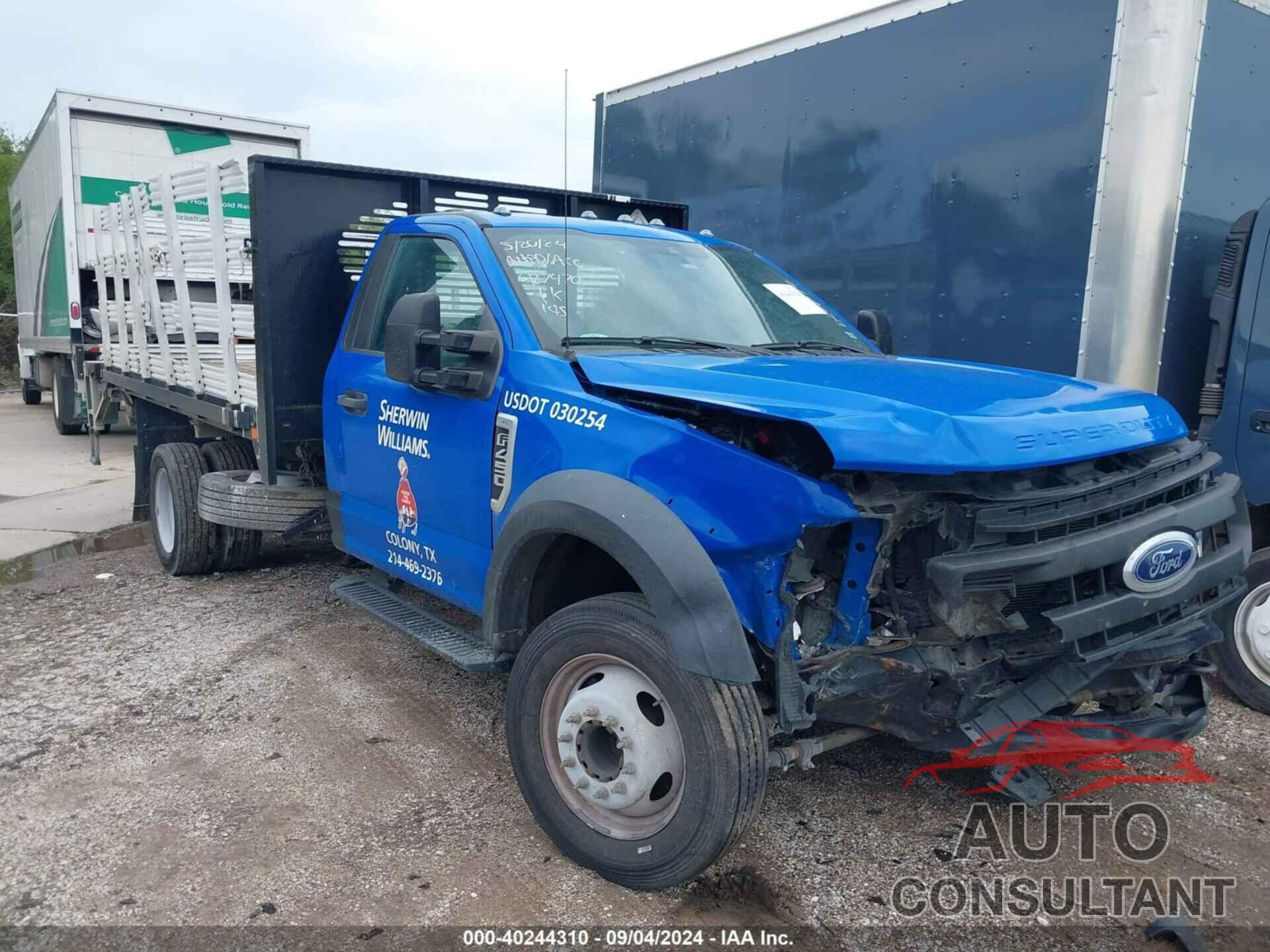 FORD F-450 CHASSIS 2021 - 1FDUF4GN7MED22874