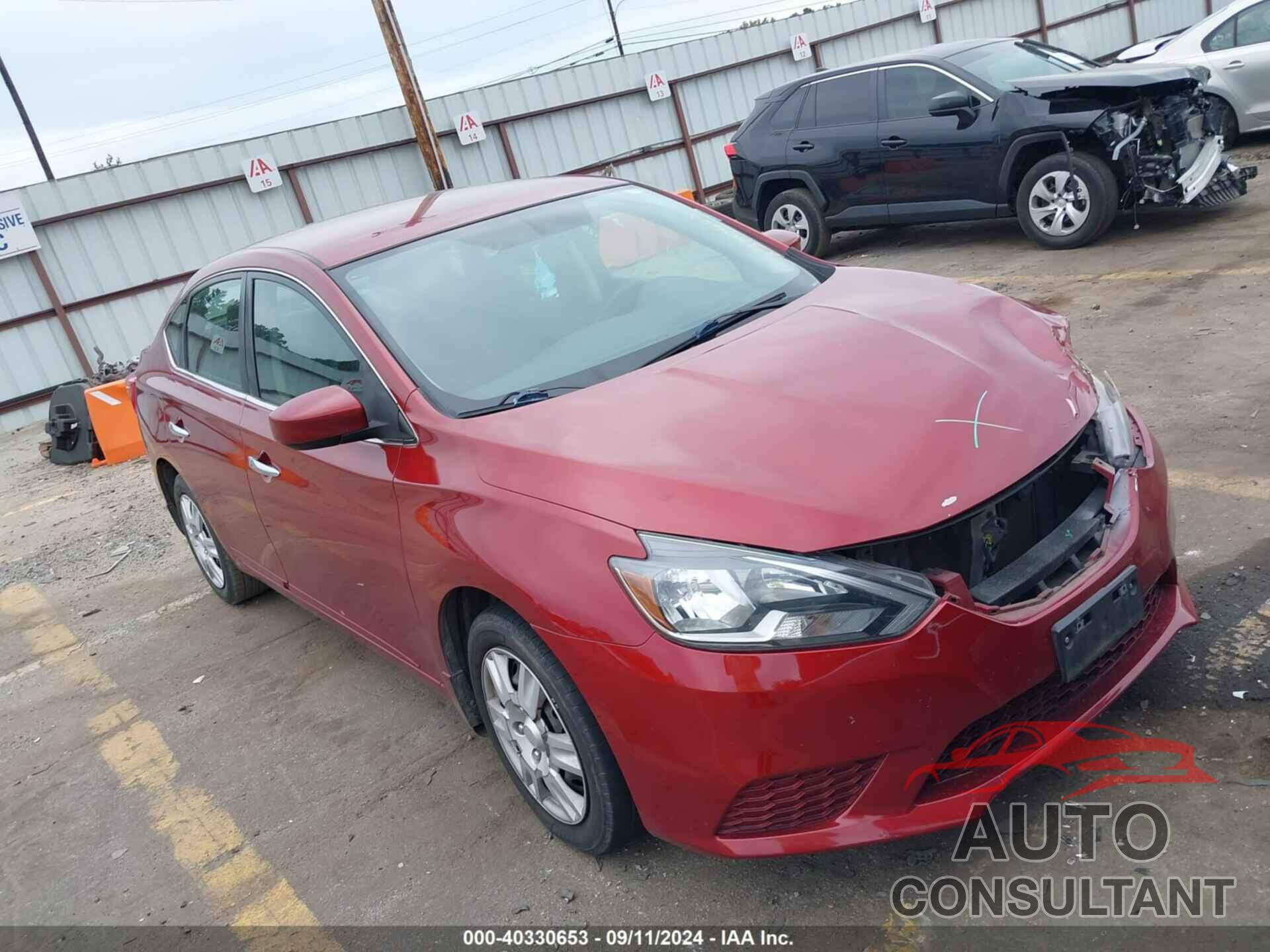 NISSAN SENTRA 2016 - 3N1AB7AP9GL660038