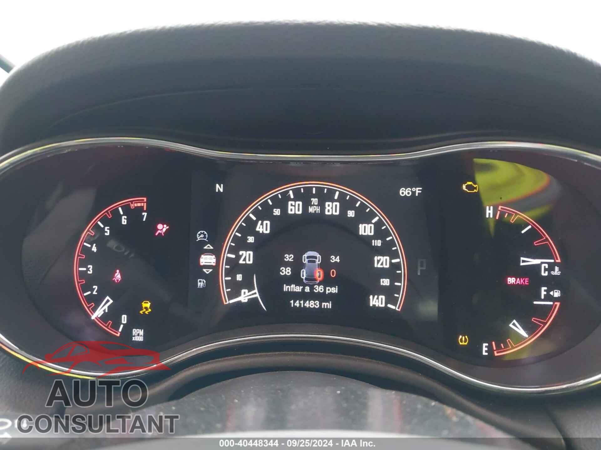 DODGE DURANGO 2017 - 1C4RDJEG4HC937726