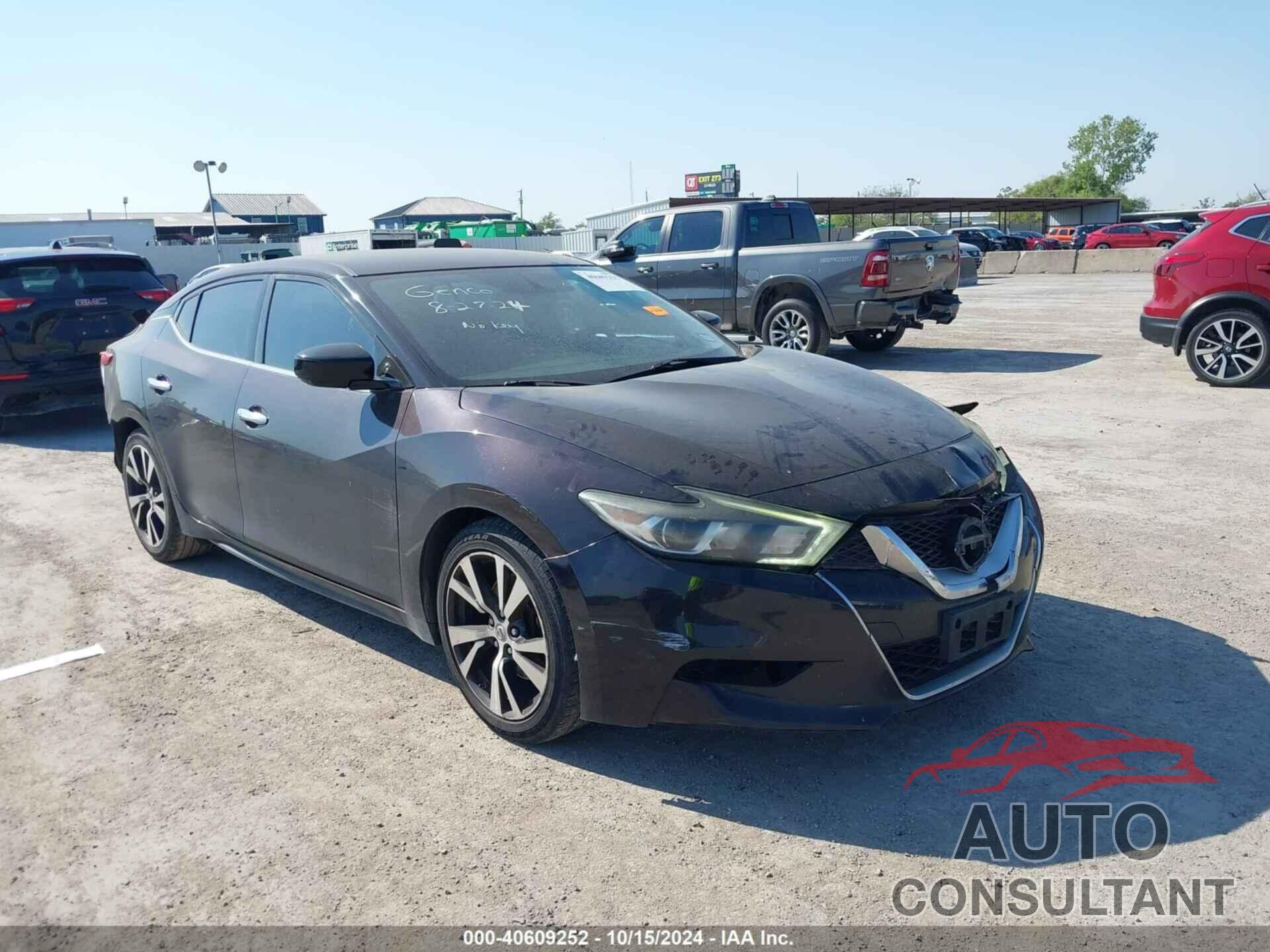 NISSAN MAXIMA 2016 - 1N4AA6AP1GC392064