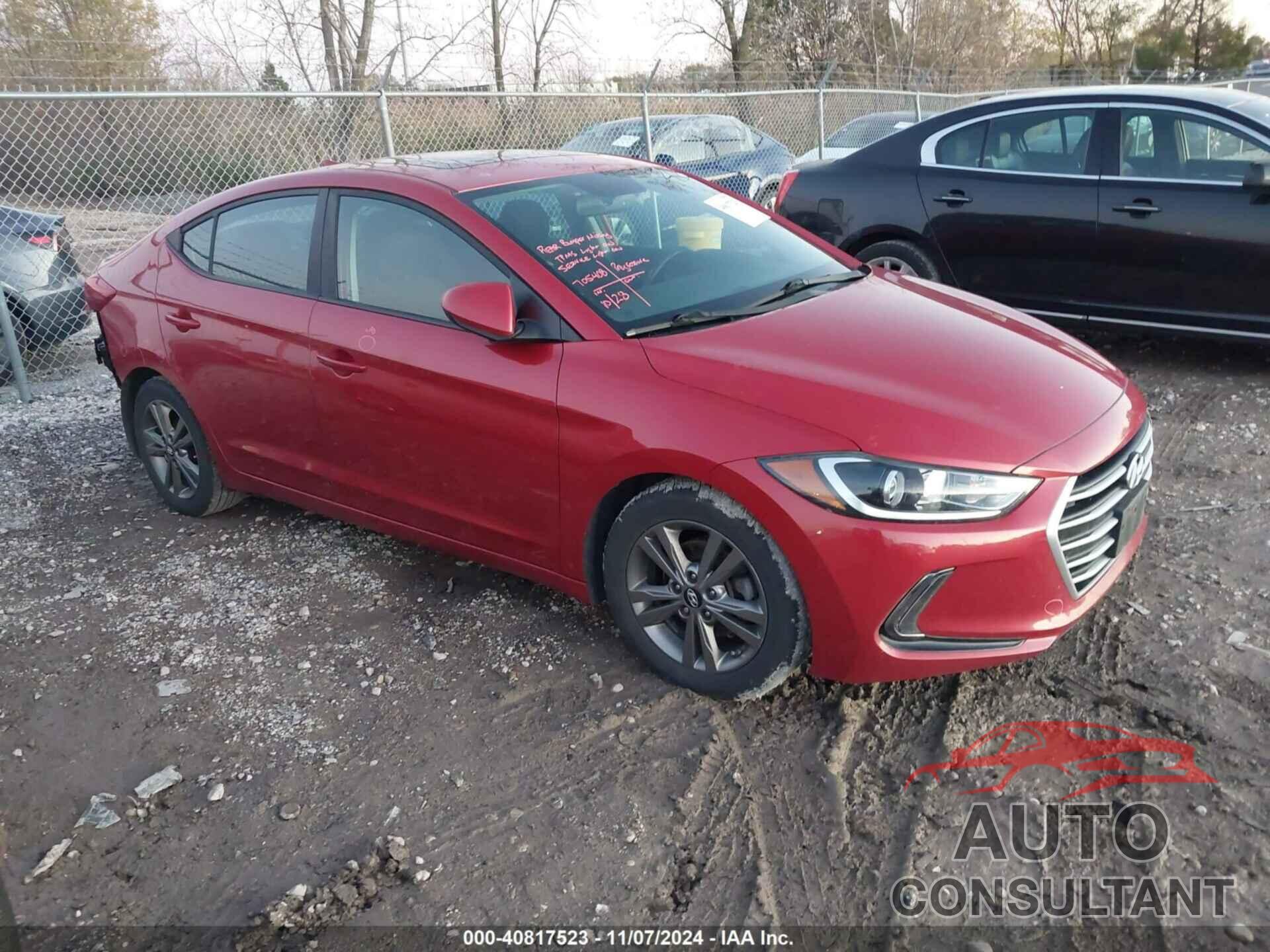 HYUNDAI ELANTRA 2017 - 5NPD84LF5HH124278