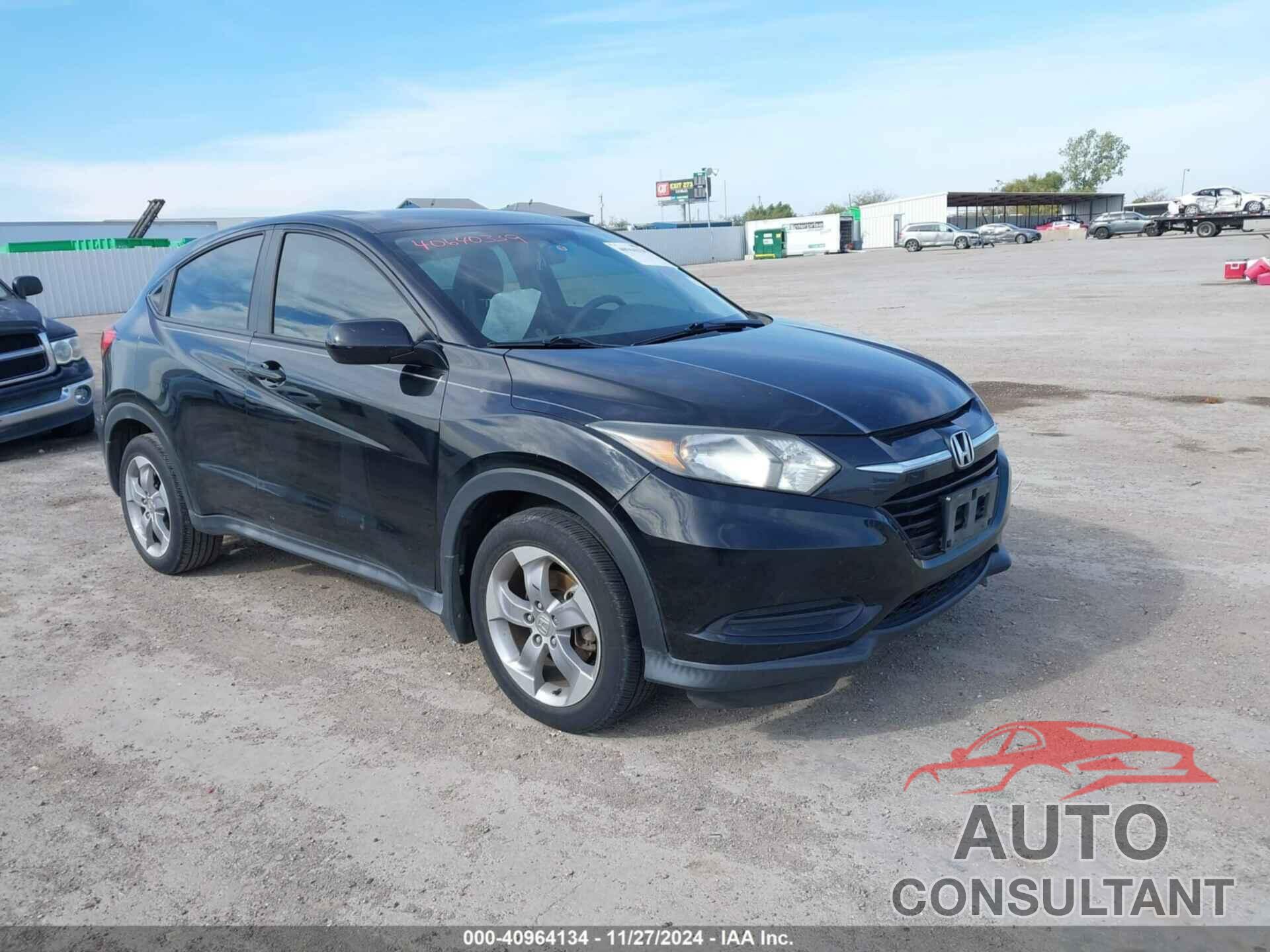 HONDA HR-V 2018 - 3CZRU5H30JM721113