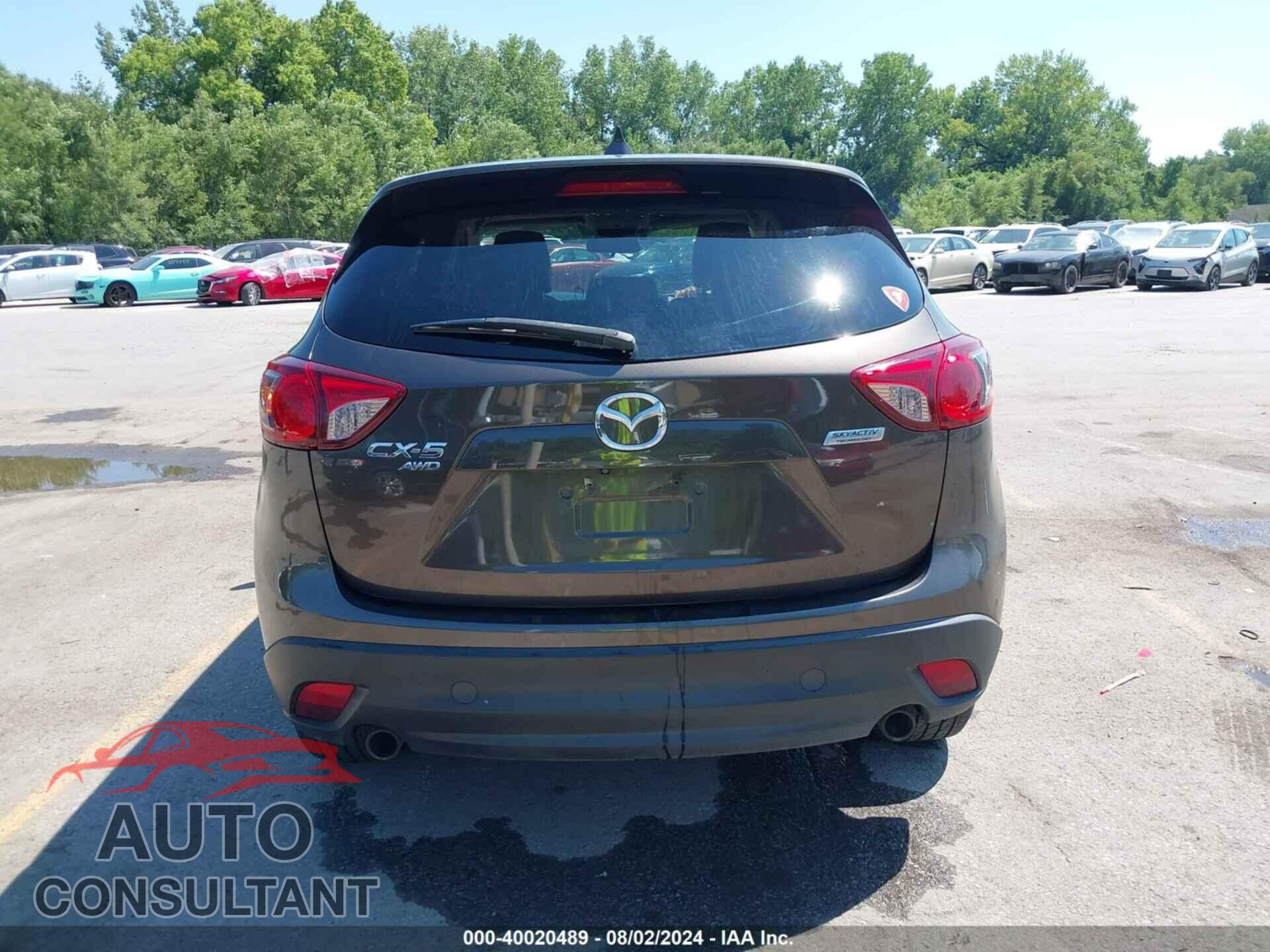 MAZDA CX5 2016 - JM3KL4DY2G0730141