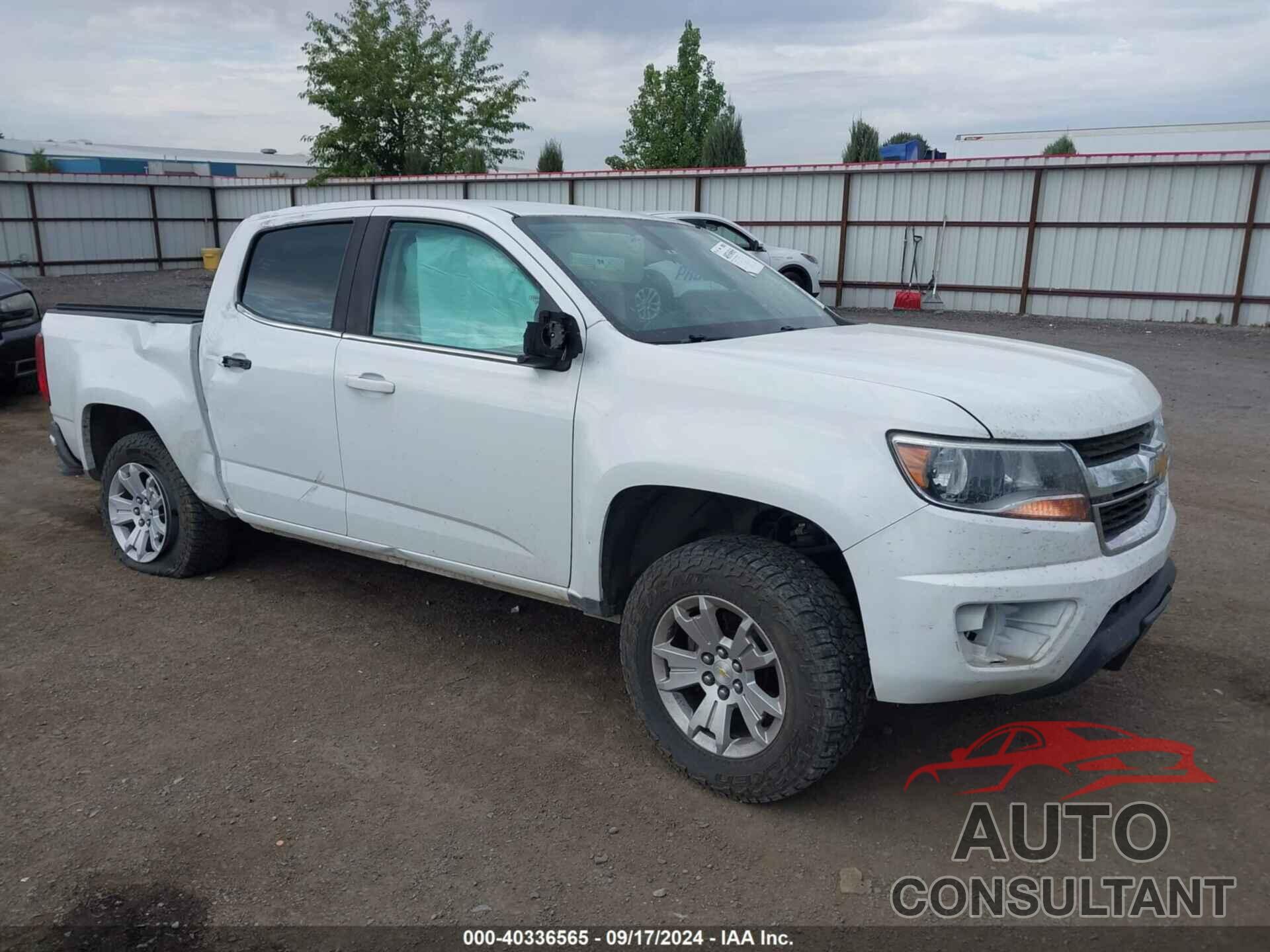 CHEVROLET COLORADO 2017 - 1GCGTCEN9H1240357