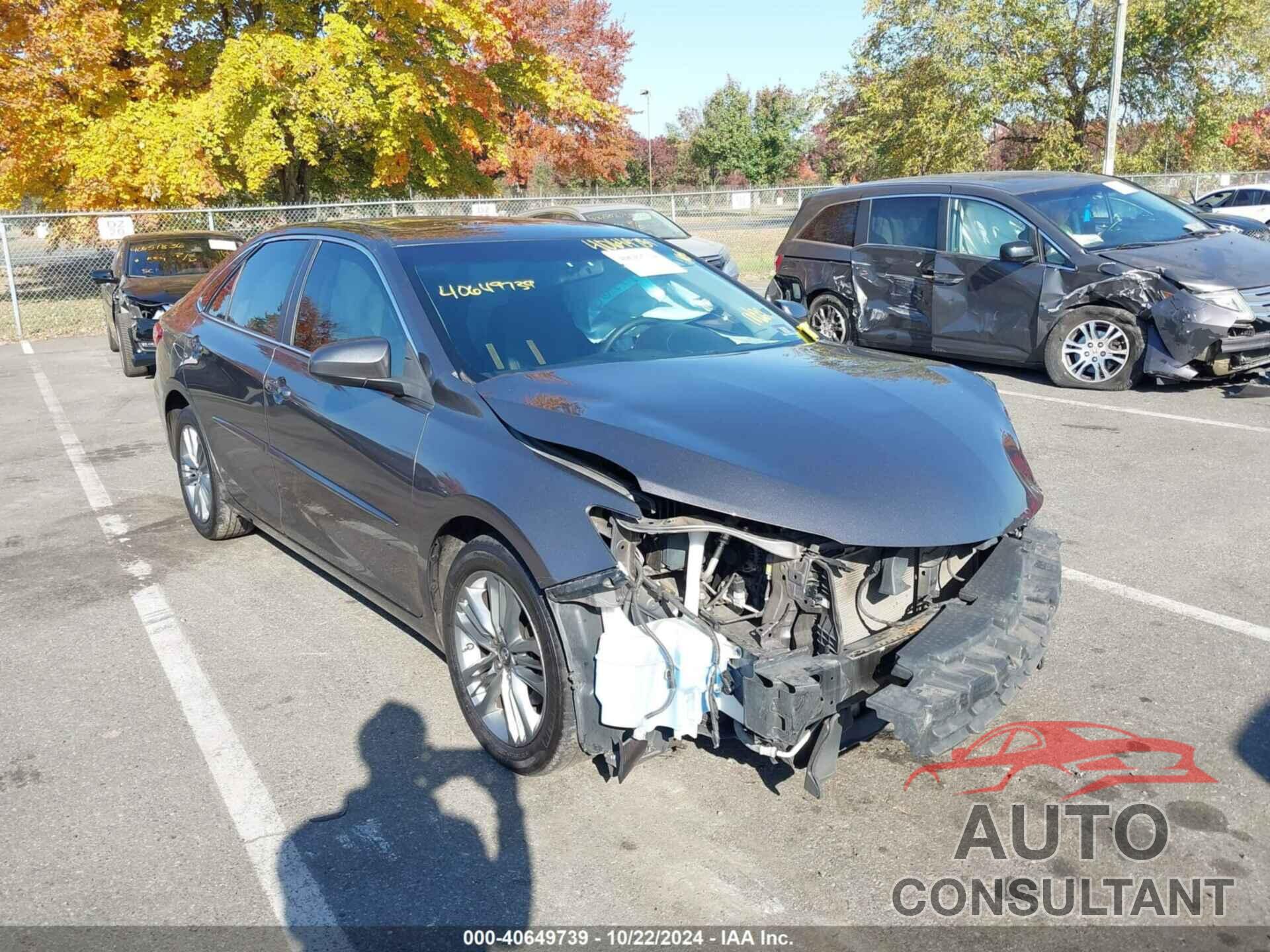 TOYOTA CAMRY 2017 - 4T1BF1FK7HU432820