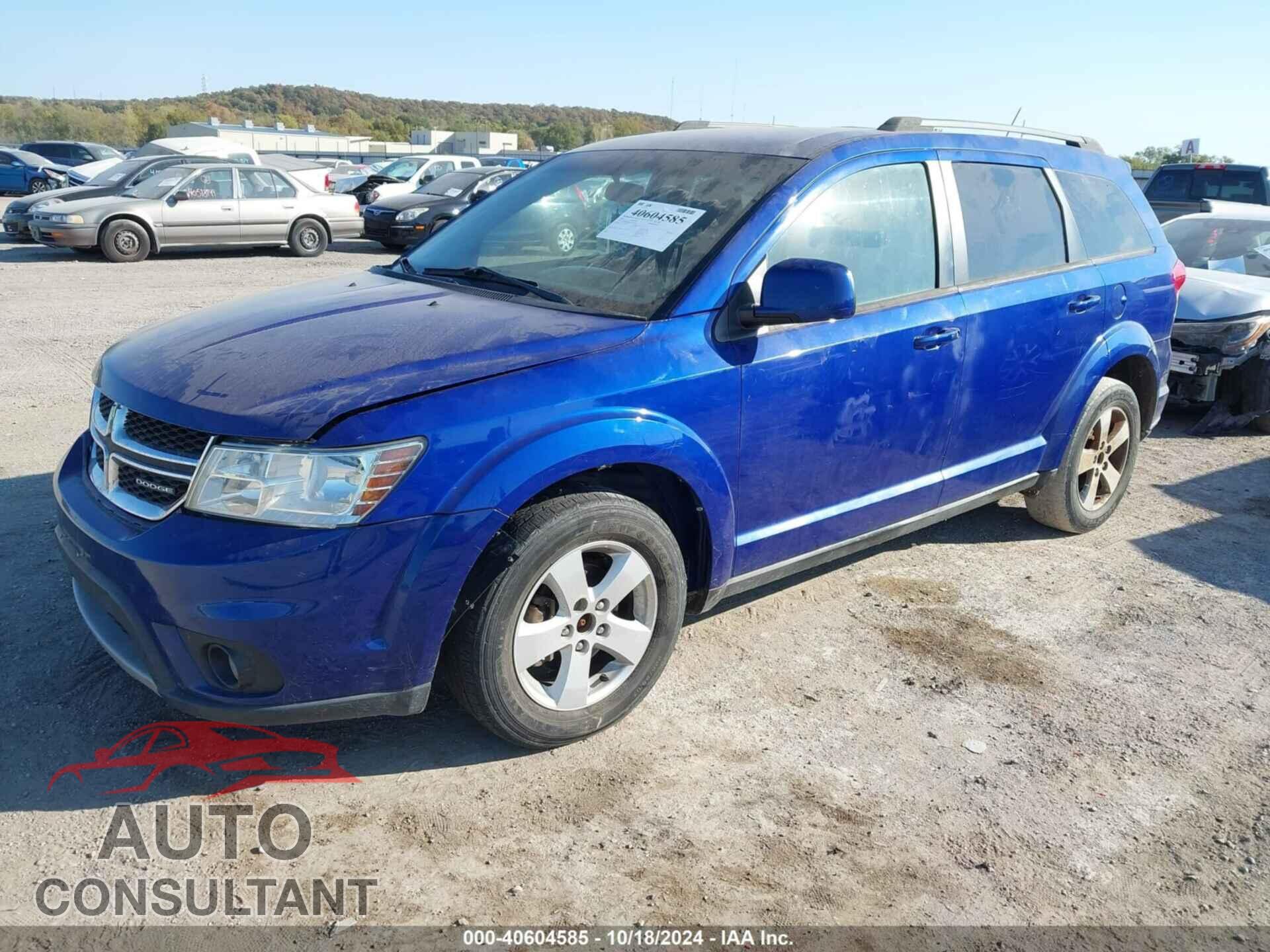DODGE JOURNEY 2012 - 3C4PDCBG8CT231928
