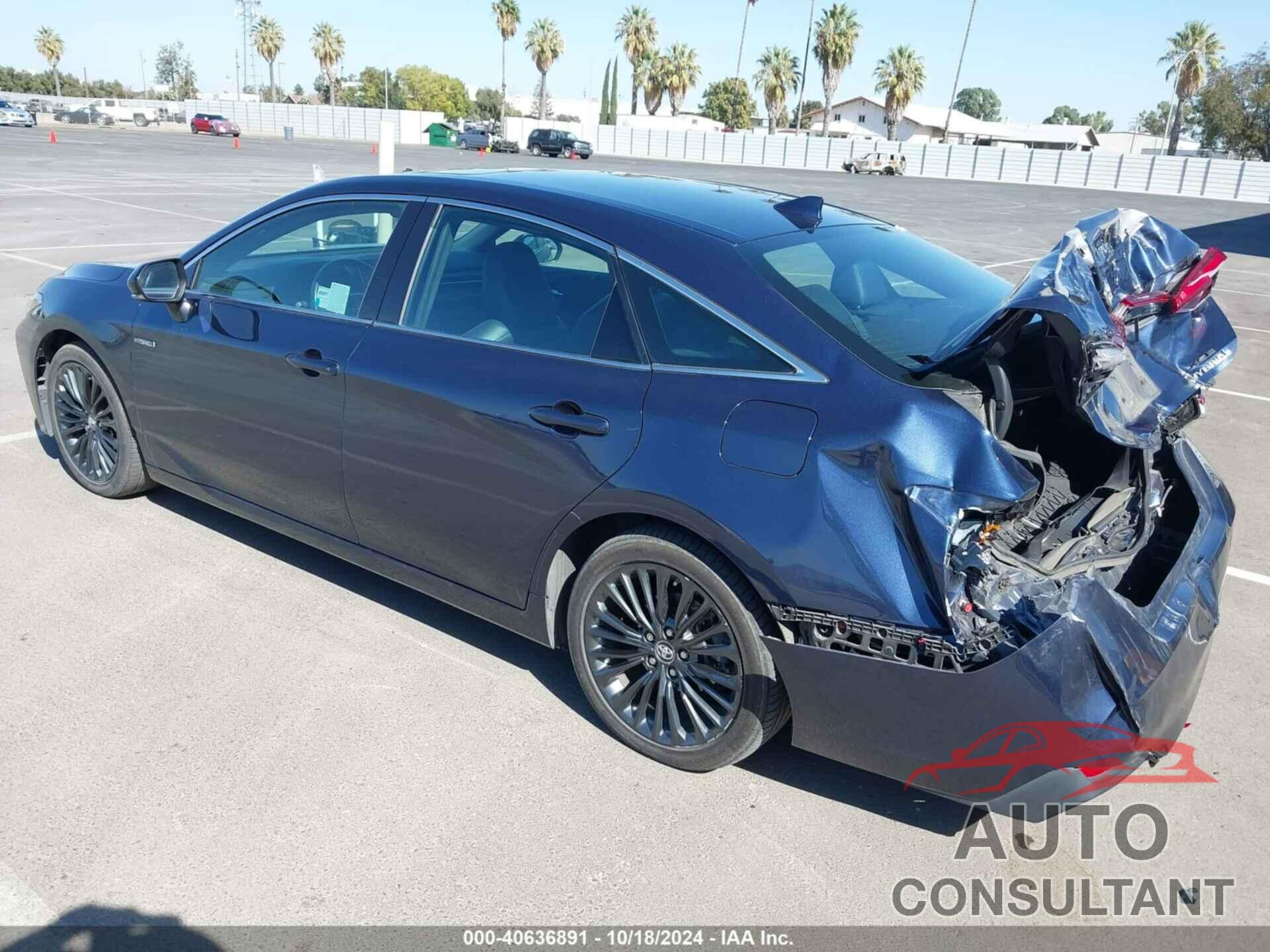 TOYOTA AVALON HYBRID 2019 - 4T1B21FB5KU008815