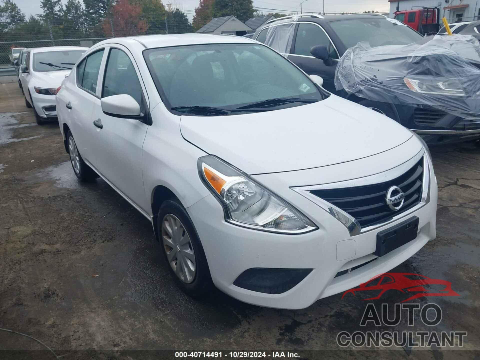 NISSAN VERSA 2019 - 3N1CN7APXKL829816