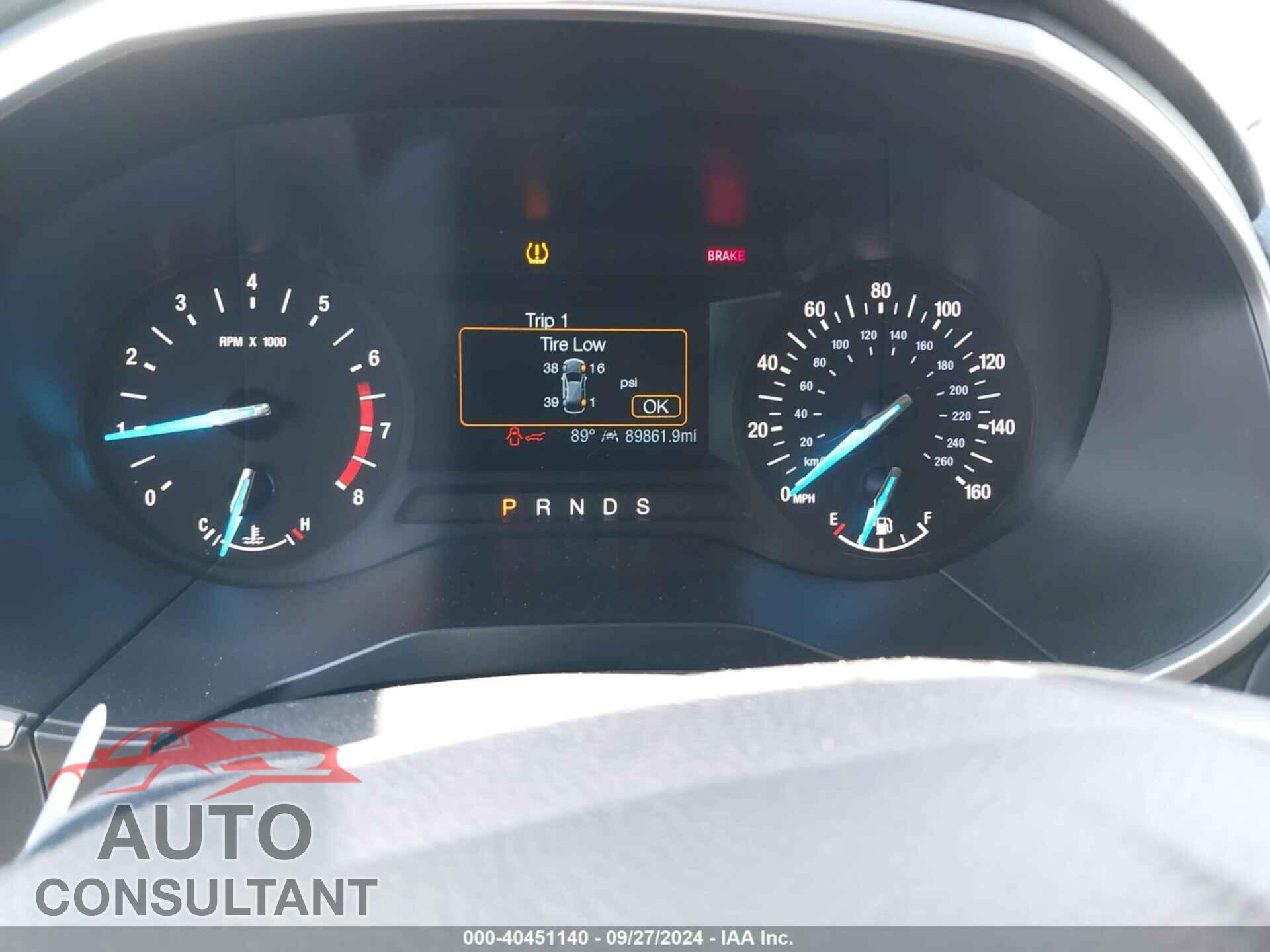 FORD EDGE 2019 - 2FMPK3J99KBC21603