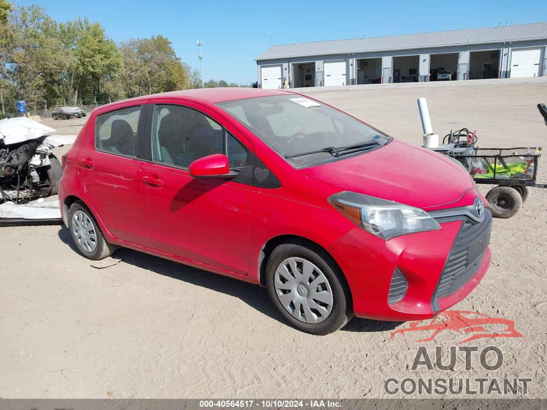 TOYOTA YARIS 2016 - VNKKTUD37GA062521