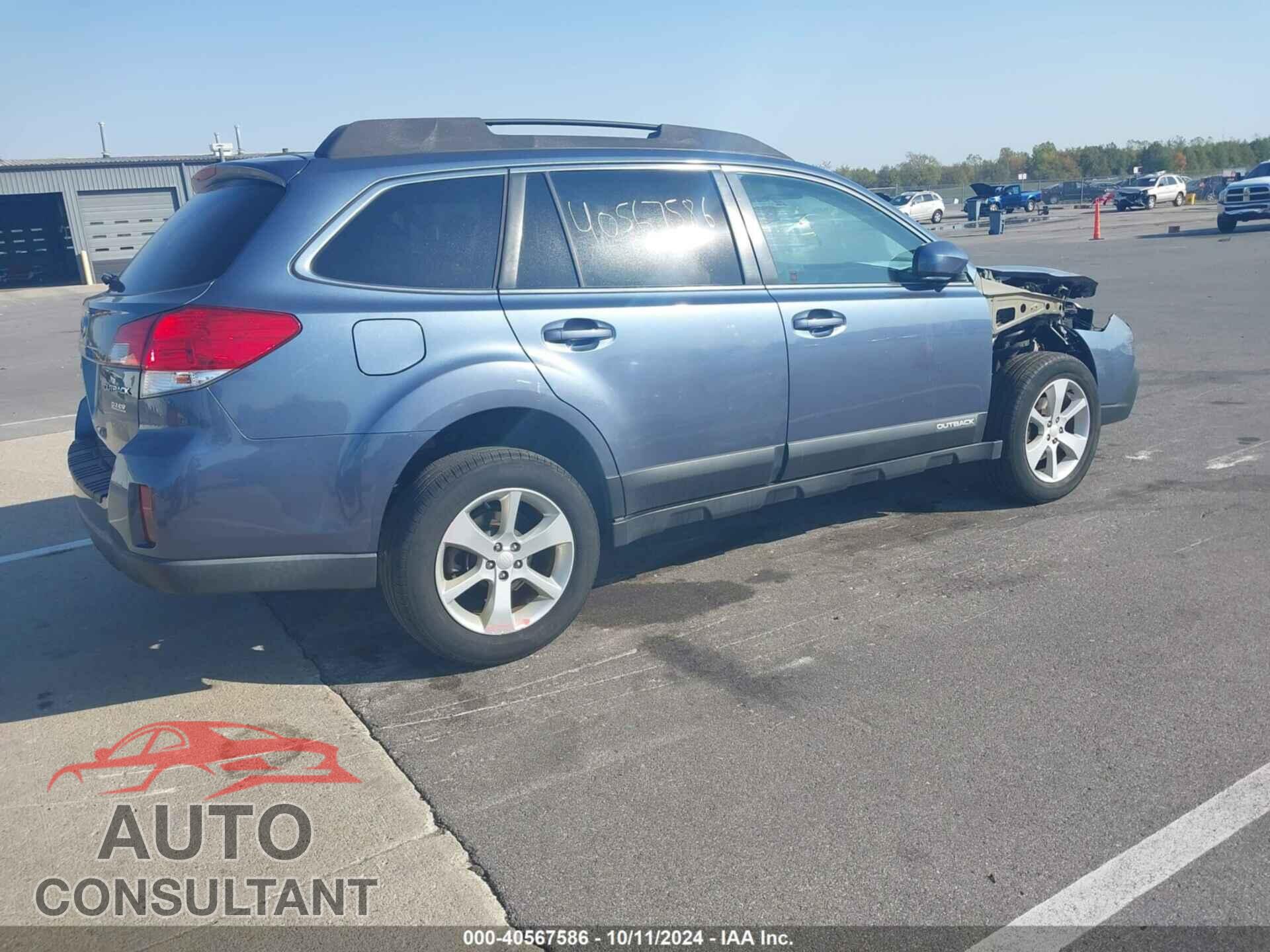 SUBARU OUTBACK 2013 - 4S4BRBCC9D3233407