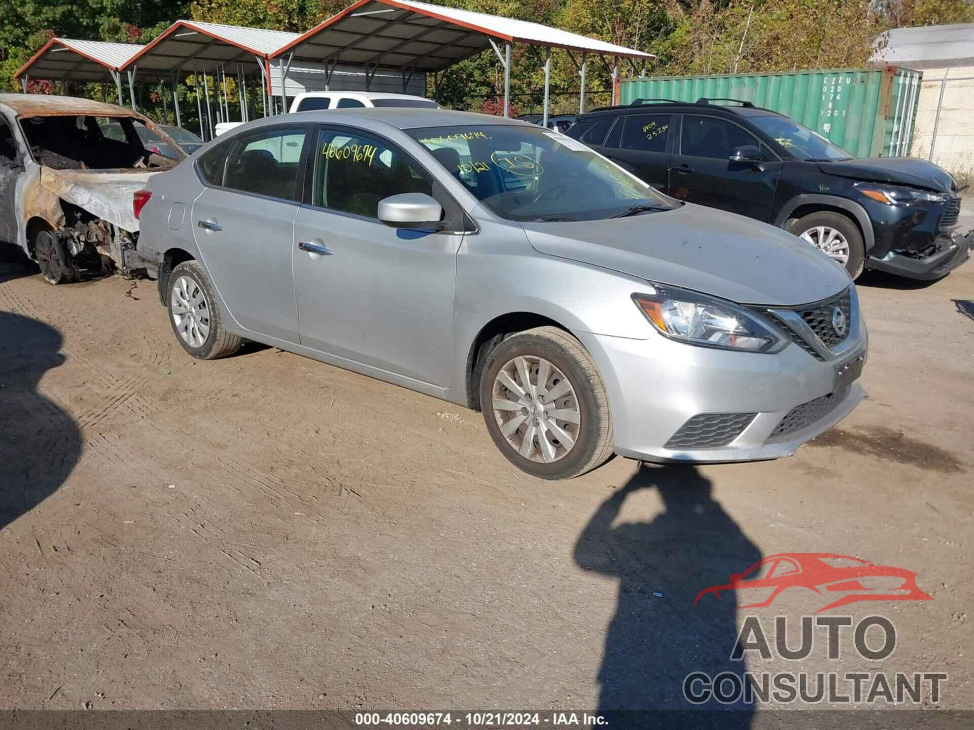 NISSAN SENTRA 2019 - 3N1AB7AP6KY366530