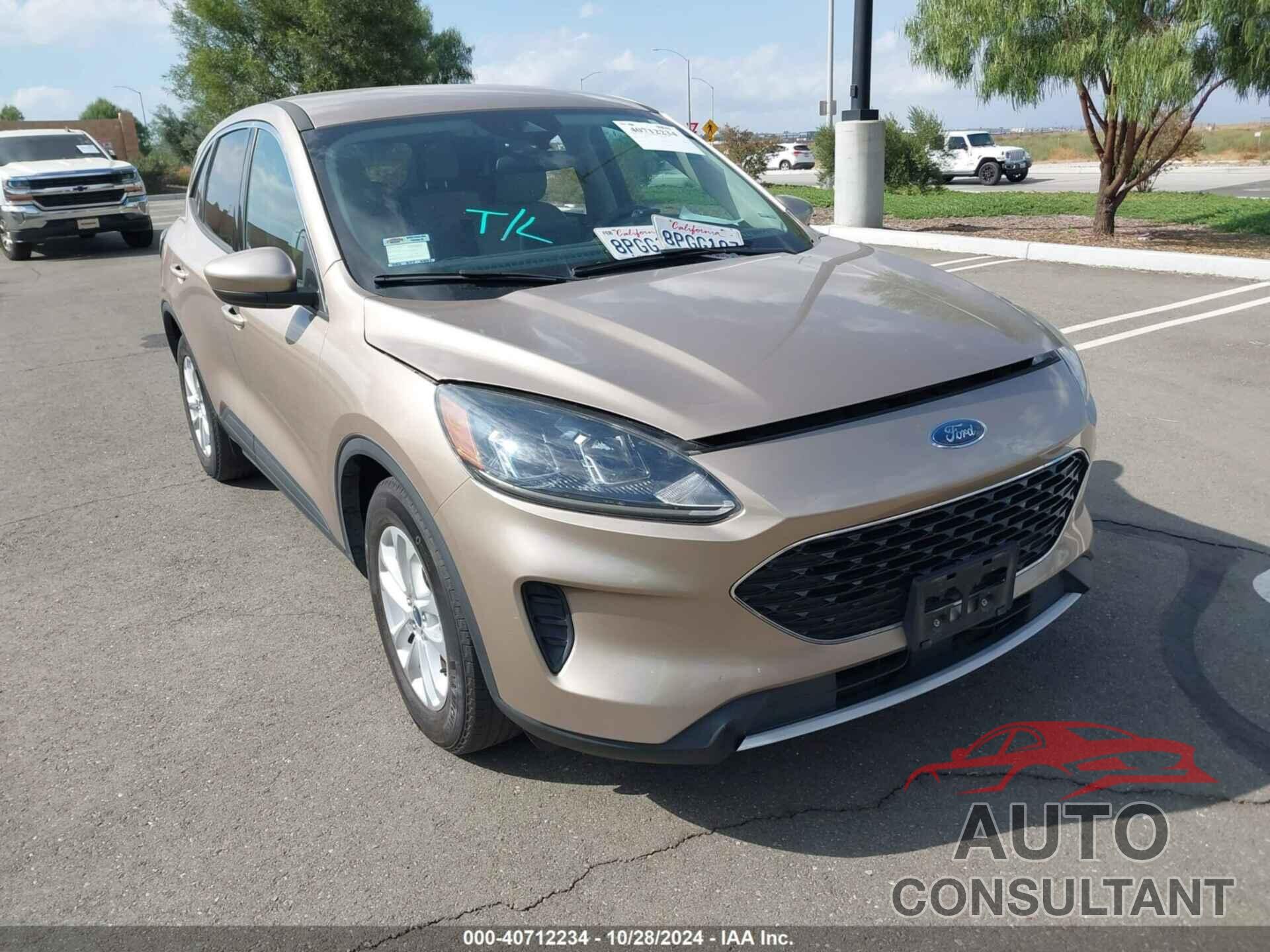 FORD ESCAPE 2020 - 1FMCU0G68LUA78871