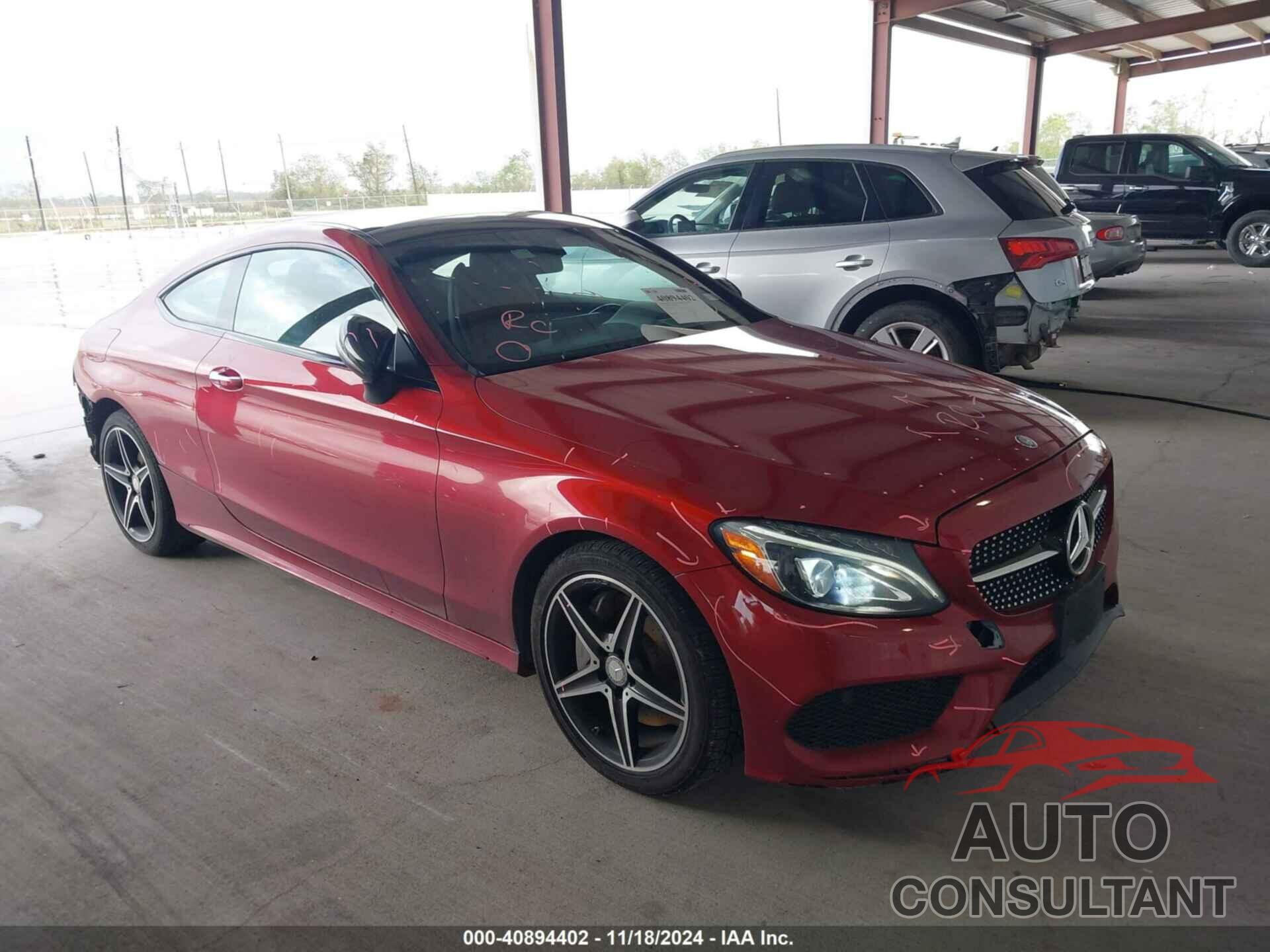 MERCEDES-BENZ C 300 2017 - WDDWJ4JB9HF450145