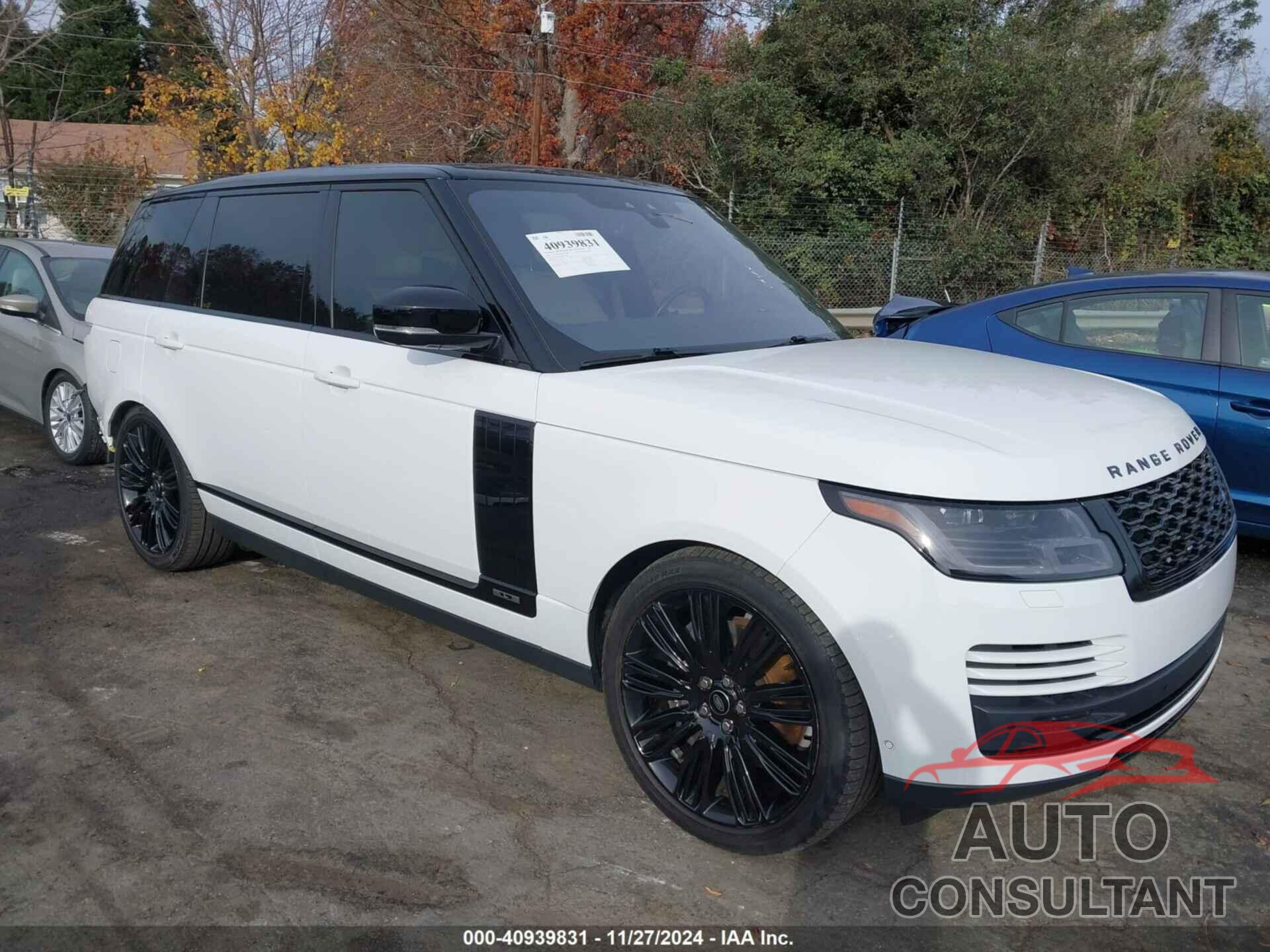 LAND ROVER RANGE ROVER 2021 - SALGS5SE5MA456101