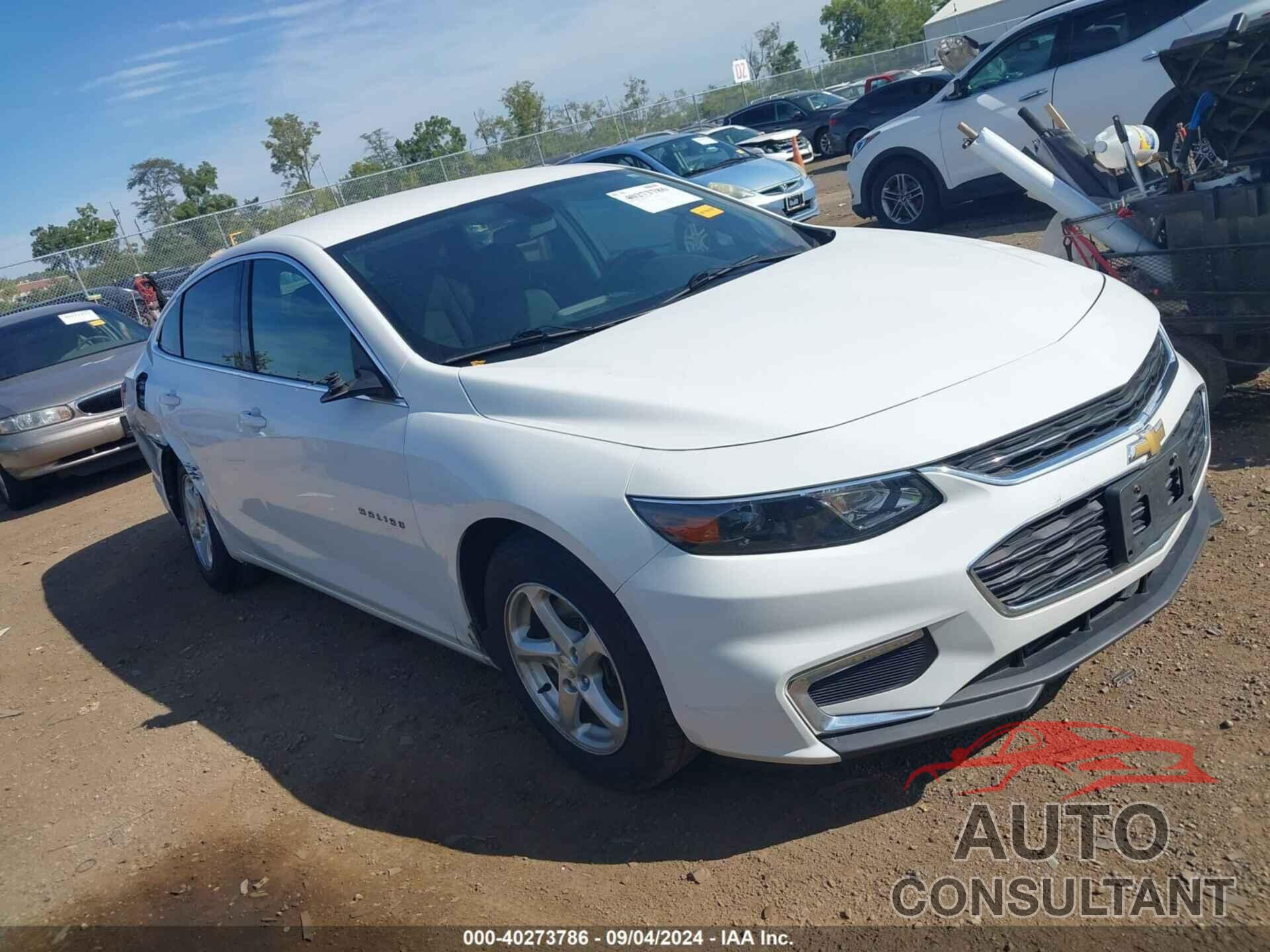 CHEVROLET MALIBU 2017 - 1G1ZB5ST8HF173109