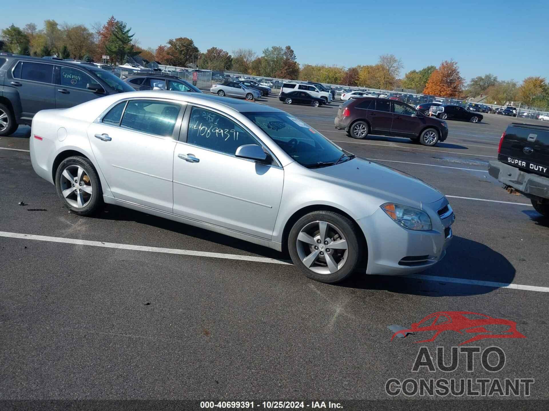 CHEVROLET MALIBU 2012 - 1G1ZC5E09CF104453