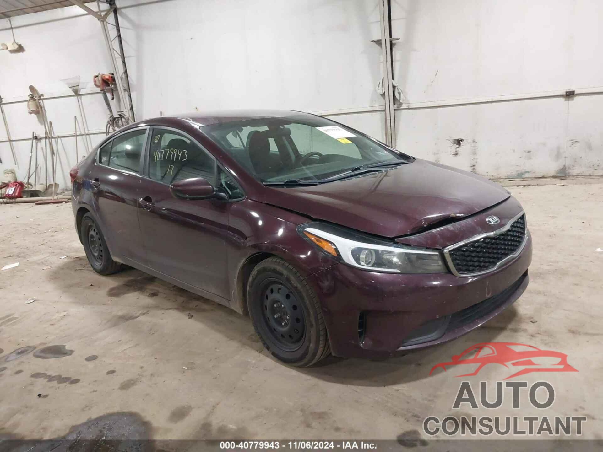 KIA FORTE 2017 - 3KPFK4A72HE140805