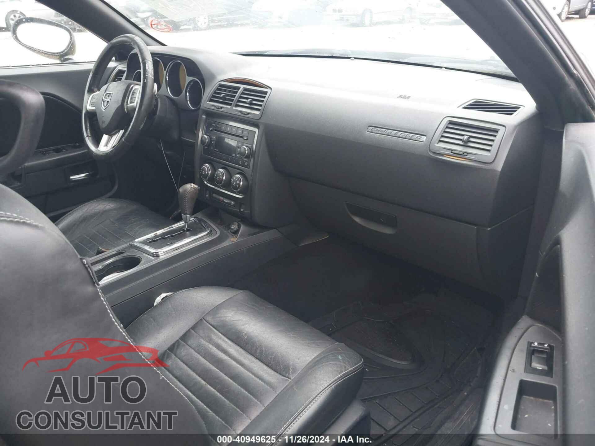 DODGE CHALLENGER 2013 - 2C3CDYAG9DH500286