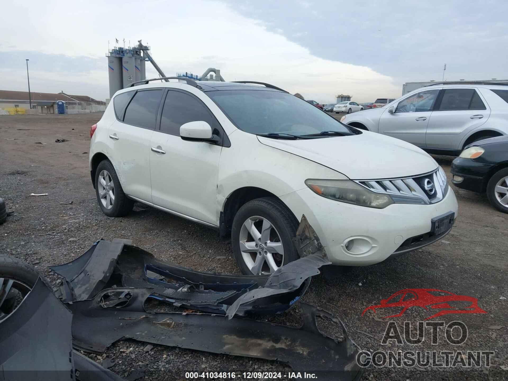 NISSAN MURANO 2009 - JN8AZ18W29W154023